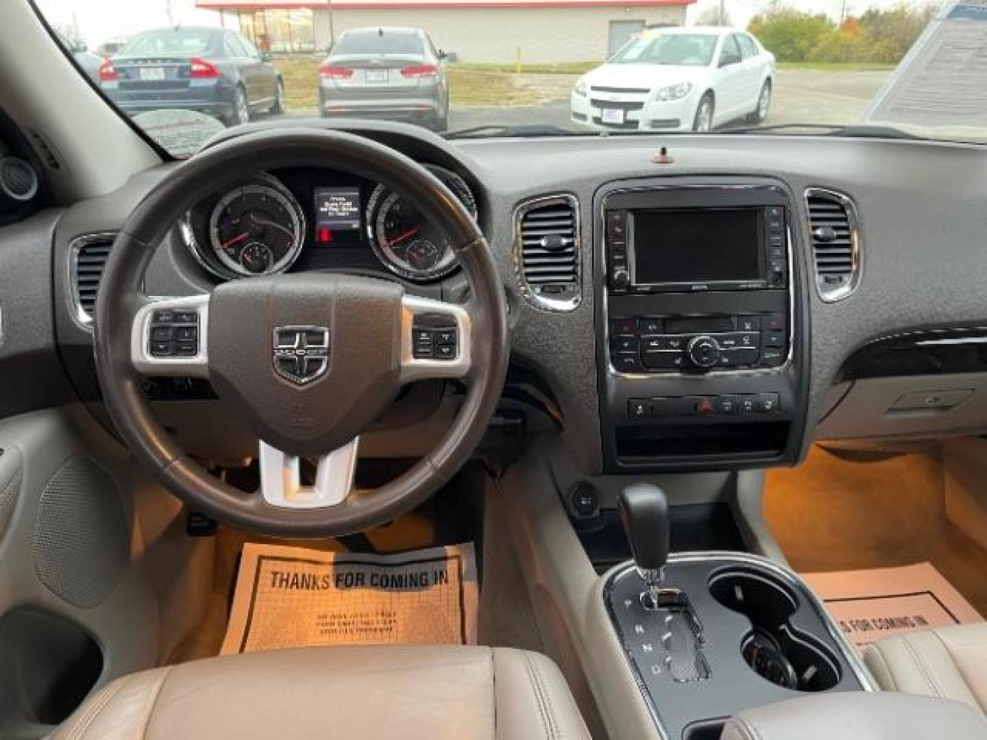 2013 Brilliant Black Crystal Pearl Dodge Durango Crew AWD (1C4RDJDG4DC) with an 3.6L V6 DOHC 24V engine, 5-Speed Automatic transmission, located at 1099 N County Rd 25A, Troy, OH, 45373, (937) 908-9800, 40.057079, -84.212883 - Photo#7