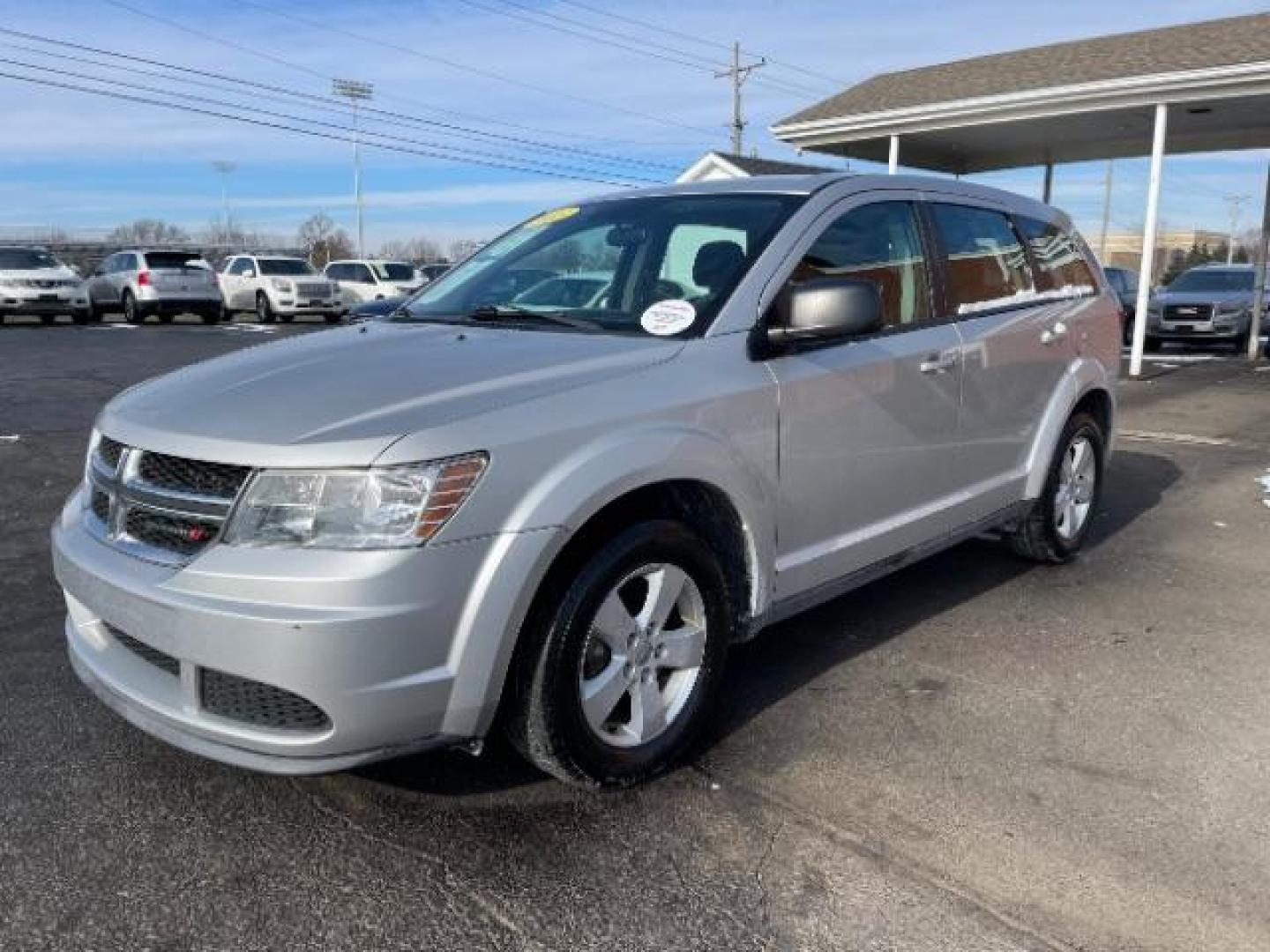 2013 Bright Silver Metallic Dodge Journey SE (3C4PDCAB1DT) with an 2.4L L4 DOHC 16V engine, 4-Speed Automatic transmission, located at 1184 Kauffman Ave, Fairborn, OH, 45324, (937) 908-9800, 39.807072, -84.030914 - Photo#1