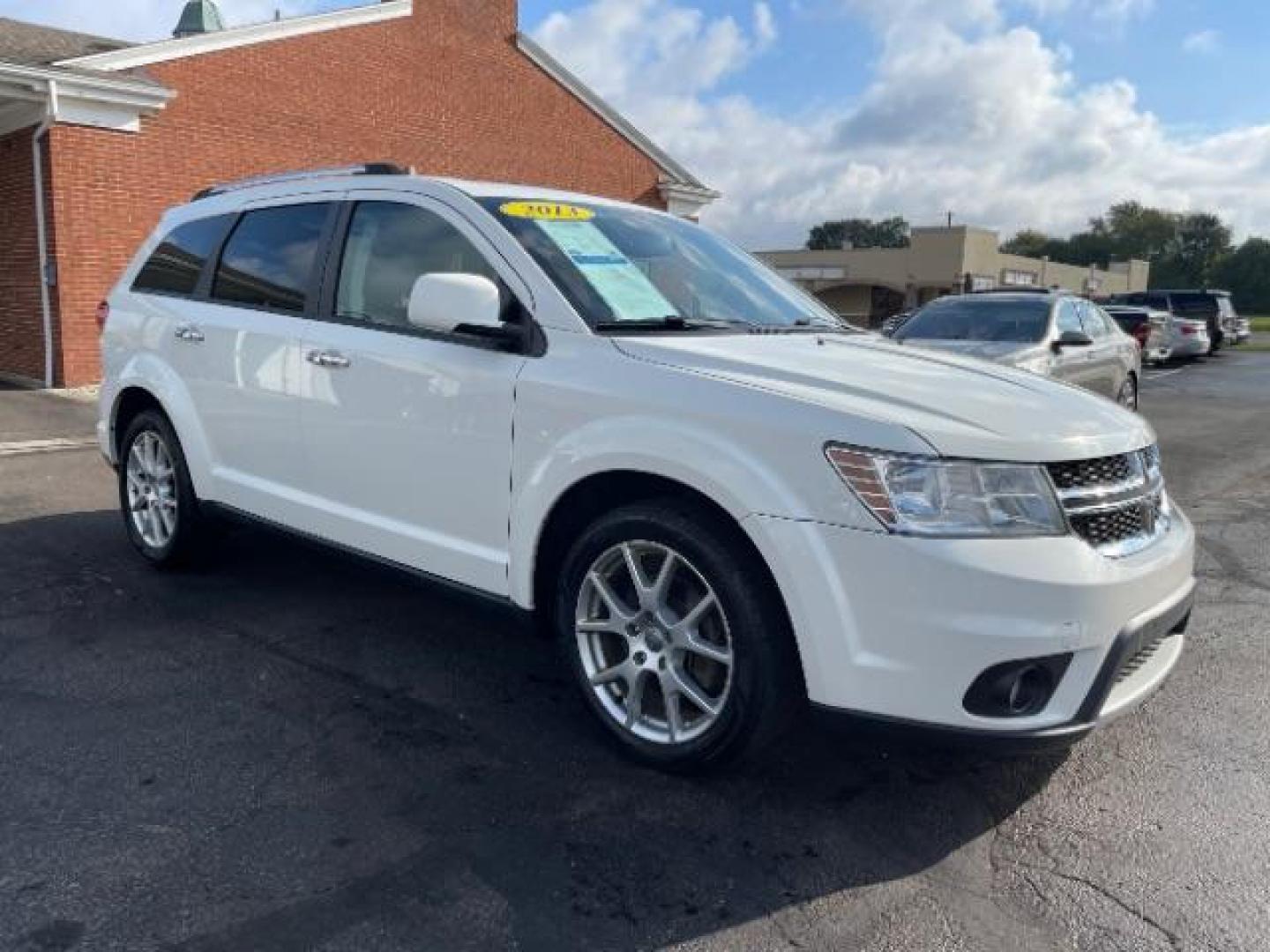 2013 White Dodge Journey Crew AWD (3C4PDDDG7DT) with an 3.6L V6 DOHC 24V engine, 6-Speed Automatic transmission, located at 1230 East Main St, Xenia, OH, 45385, (937) 908-9800, 39.688026, -83.910172 - Photo#0