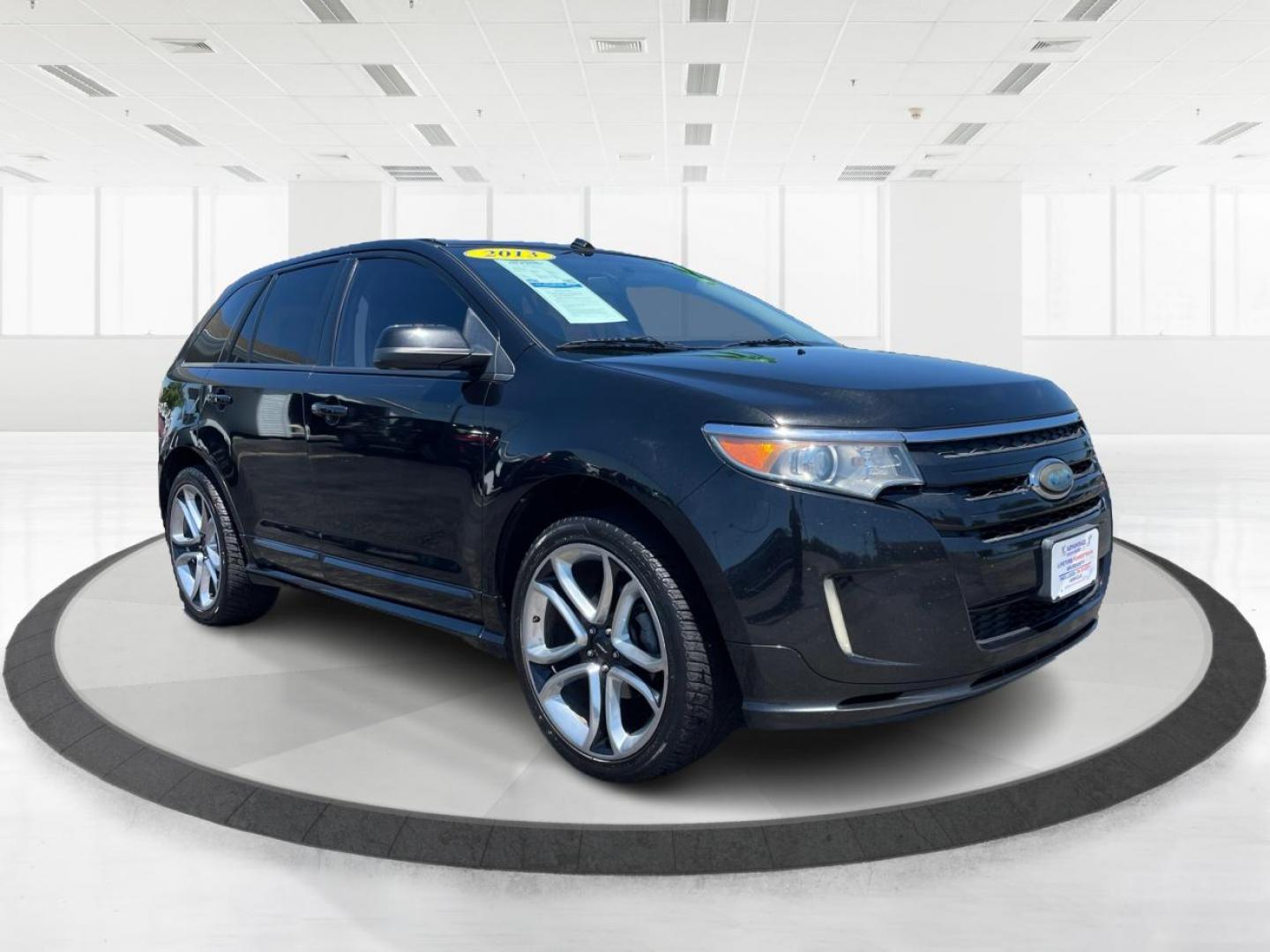 2013 Tuxedo Black Metallic Ford Edge Sport FWD (2FMDK3AK4DB) with an 3.7L V6 DOHC 24V engine, 6-Speed Automatic transmission, located at 1099 N County Rd 25A, Troy, OH, 45373, (937) 908-9800, 40.057079, -84.212883 - Photo#0