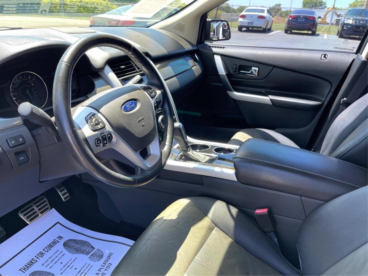 2013 Tuxedo Black Metallic Ford Edge Sport FWD (2FMDK3AK4DB) with an 3.7L V6 DOHC 24V engine, 6-Speed Automatic transmission, located at 1099 N County Rd 25A, Troy, OH, 45373, (937) 908-9800, 40.057079, -84.212883 - Photo#8