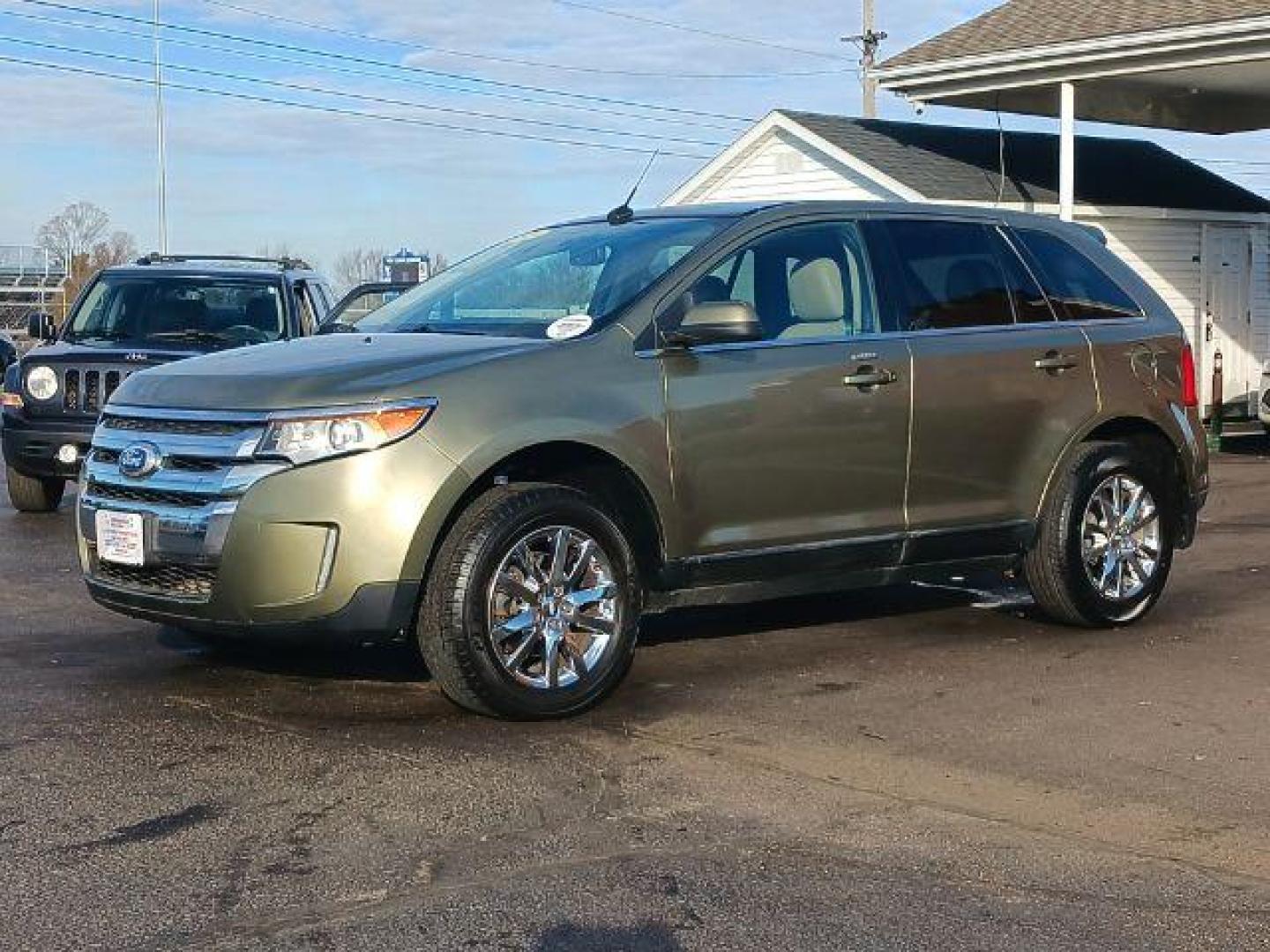 2013 Green Ford Edge Limited AWD (2FMDK4KC3DB) with an 3.5L V6 DOHC 24V engine, 6-Speed Automatic transmission, located at 1099 N County Rd 25A, Troy, OH, 45373, (937) 908-9800, 40.057079, -84.212883 - Photo#2