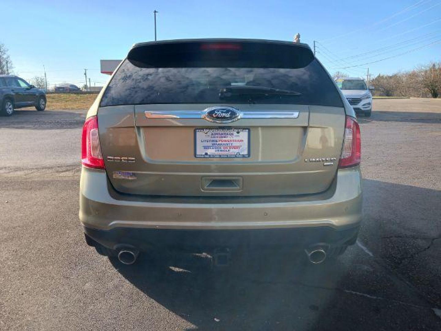 2013 Green Ford Edge Limited AWD (2FMDK4KC3DB) with an 3.5L V6 DOHC 24V engine, 6-Speed Automatic transmission, located at 1099 N County Rd 25A, Troy, OH, 45373, (937) 908-9800, 40.057079, -84.212883 - Photo#5