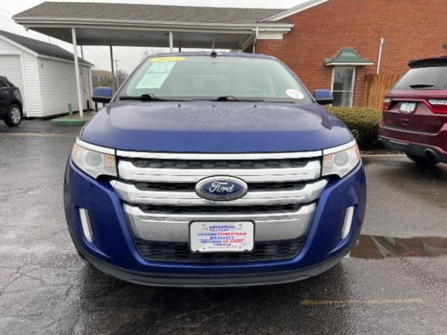 2013 Deep Impact Blue Metallic Ford Edge SEL AWD (2FMDK4JC7DB) with an 3.5L V6 DOHC 24V engine, 6-Speed Automatic transmission, located at 880 E. National Road, Vandalia, OH, 45377, (937) 908-9800, 39.891918, -84.183594 - Photo#5