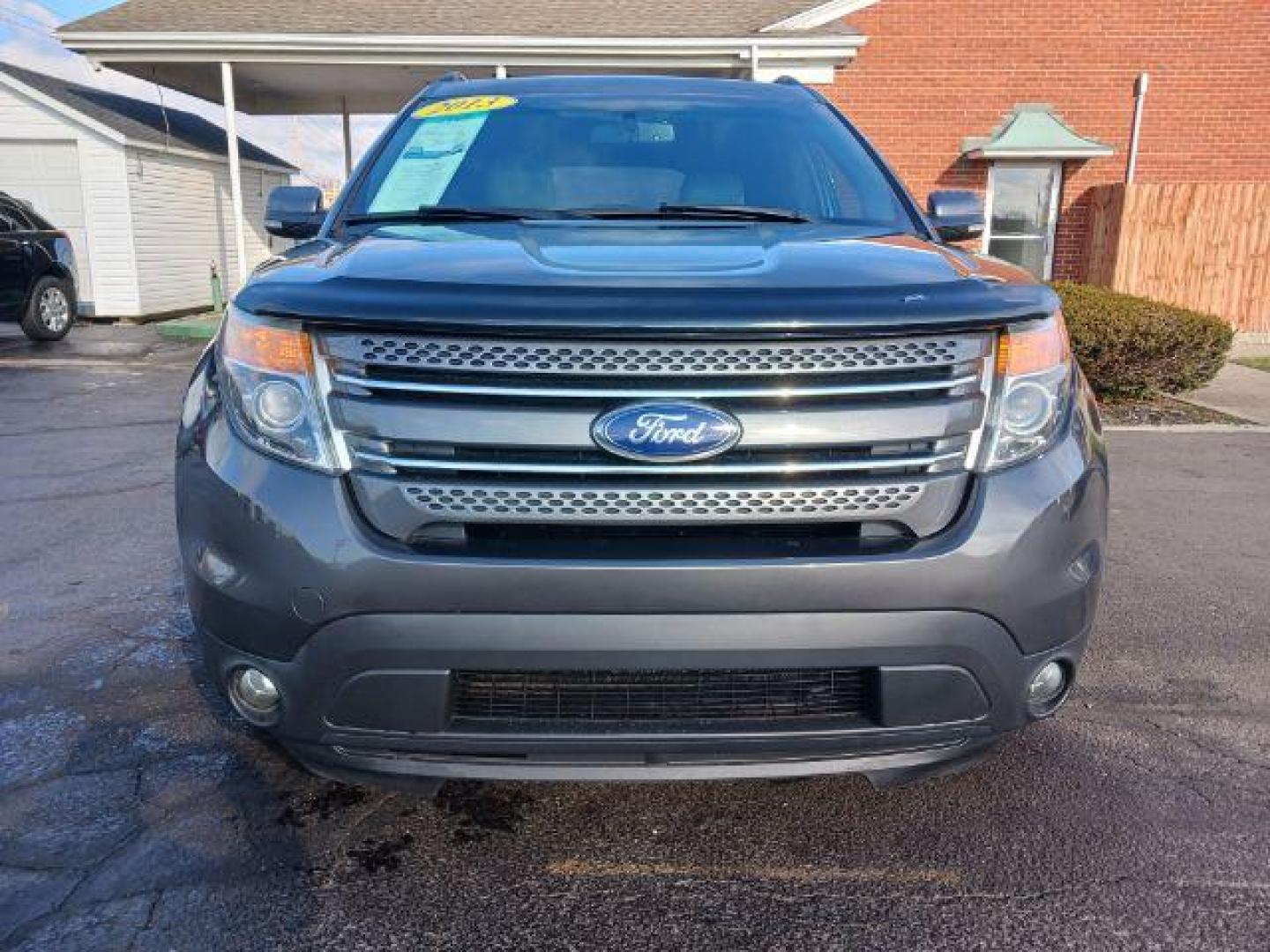 2013 Sterling Grey Metallic Ford Explorer Limited 4WD (1FM5K8F81DG) with an 3.5L V6 DOHC 24V engine, 6-Speed Automatic transmission, located at 1951 S Dayton Lakeview Rd., New Carlisle, OH, 45344, (937) 908-9800, 39.890999, -84.050255 - Photo#1