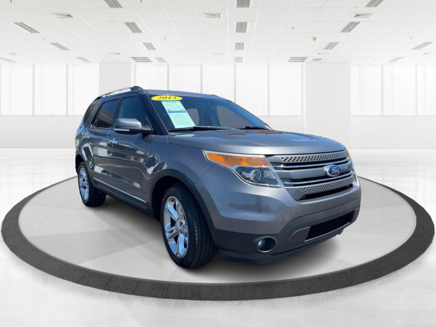 2013 Sterling Grey Metallic Ford Explorer (1FM5K8F85DG) with an 3.5L V6 DOHC 24V engine, 6-Speed Automatic transmission, located at 1099 N County Rd 25A, Troy, OH, 45373, (937) 908-9800, 40.057079, -84.212883 - Photo#0