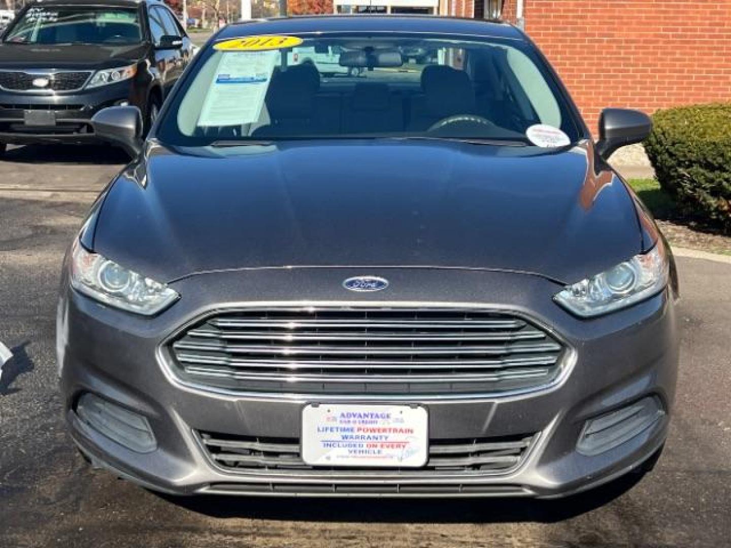 2013 Sterling Gray Ford Fusion S (3FA6P0G76DR) with an 2.5L L4 DOHC 16V engine, located at 401 Woodman Dr, Riverside, OH, 45431, (937) 908-9800, 39.760899, -84.123421 - Photo#1