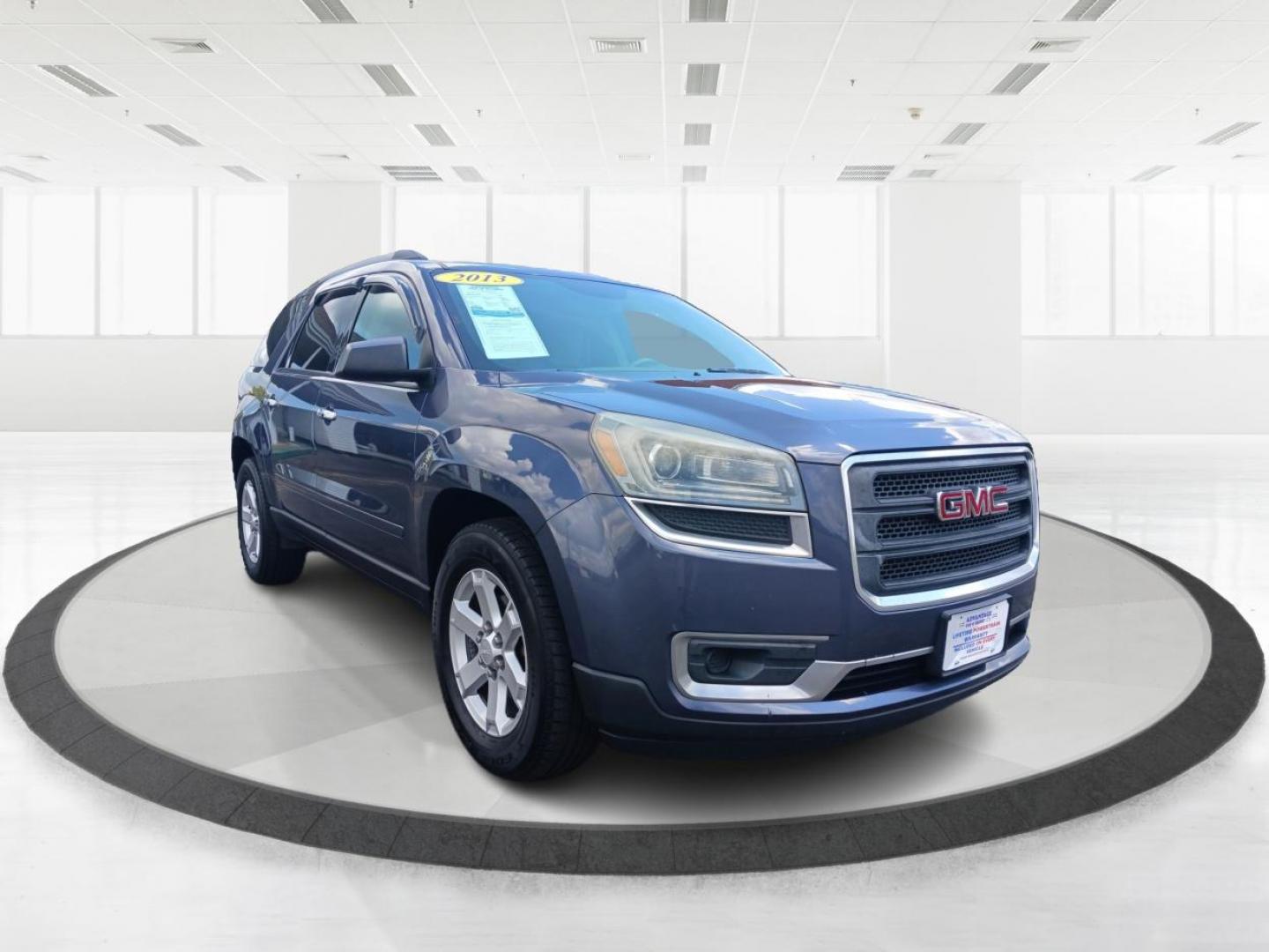 2013 Atlantis Blue Metallic GMC Acadia (1GKKRPKD1DJ) with an 3.6L V6 DOHC 24V engine, 6-Speed Automatic transmission, located at 1099 N County Rd 25A, Troy, OH, 45373, (937) 908-9800, 40.057079, -84.212883 - Photo#0