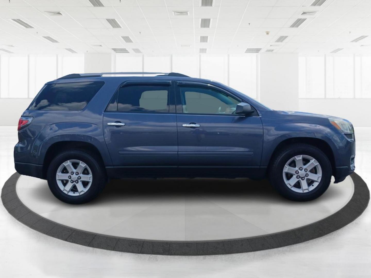 2013 Atlantis Blue Metallic GMC Acadia (1GKKRPKD1DJ) with an 3.6L V6 DOHC 24V engine, 6-Speed Automatic transmission, located at 1099 N County Rd 25A, Troy, OH, 45373, (937) 908-9800, 40.057079, -84.212883 - Photo#1