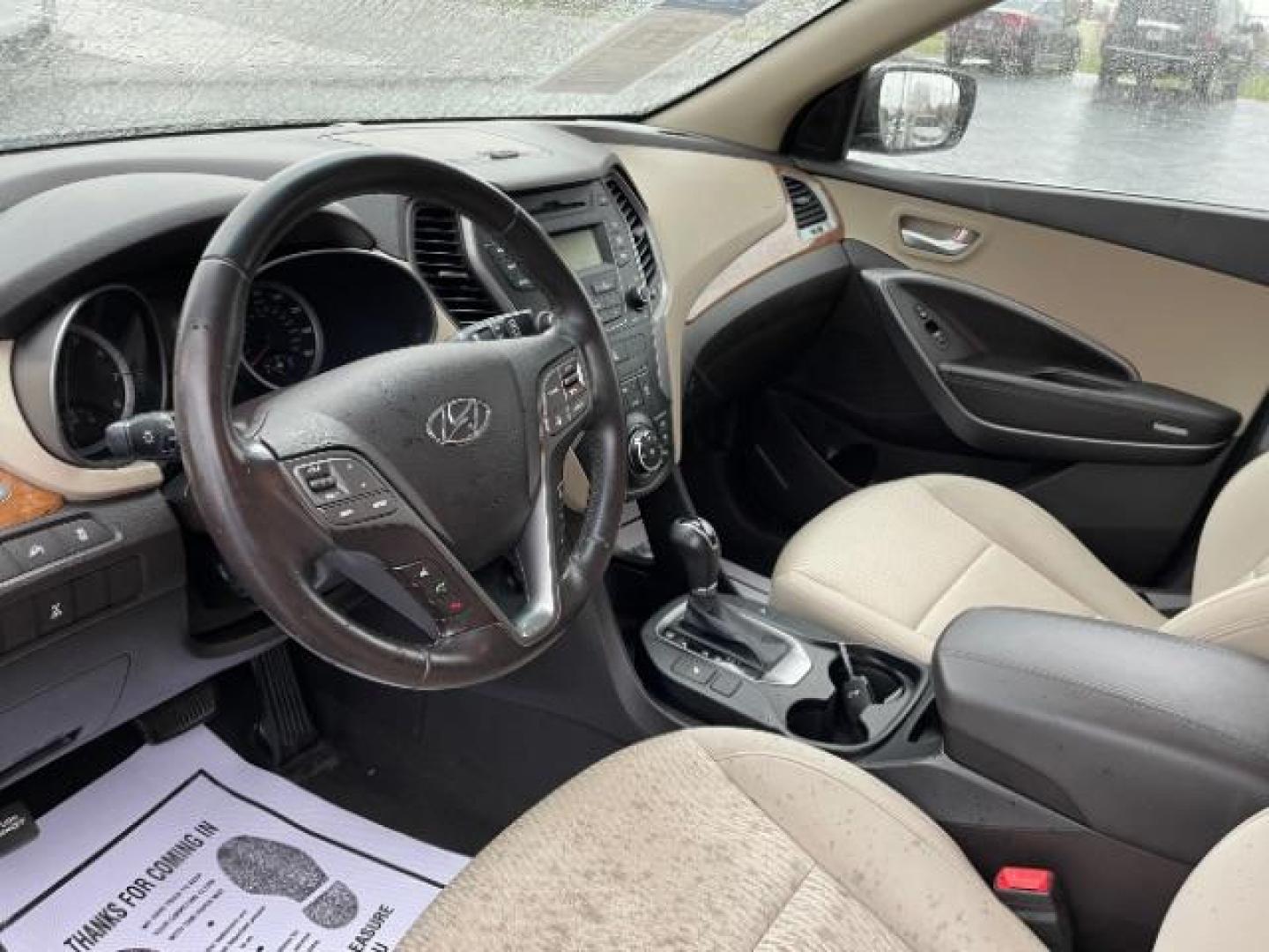 2013 Mineral Gray Hyundai Santa Fe Sport 2.4 AWD (5XYZUDLBXDG) with an 2.4L L4 DOHC 16V engine, 6-Speed Automatic transmission, located at 1230 East Main St, Xenia, OH, 45385, (937) 908-9800, 39.688026, -83.910172 - Photo#6