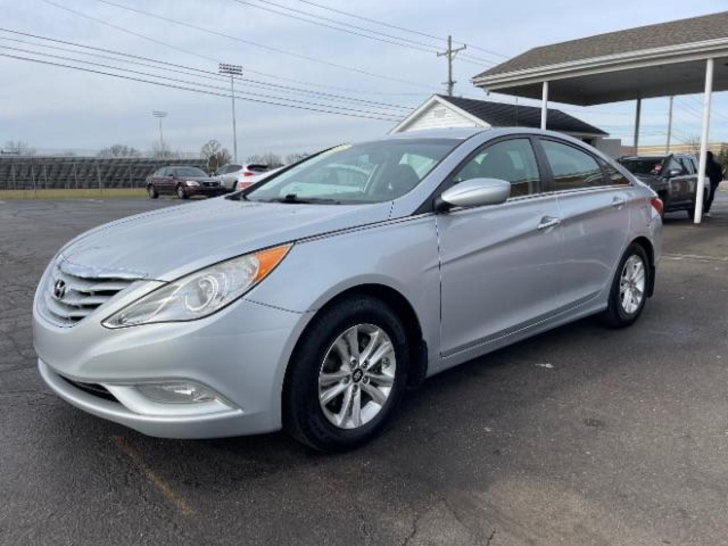 2013 Silver Hyundai Sonata GLS (5NPEB4AC5DH) with an 2.4L L4 DOHC 16V engine, 6-Speed Automatic transmission, located at 1099 N County Rd 25A, Troy, OH, 45373, (937) 908-9800, 40.057079, -84.212883 - Photo#1