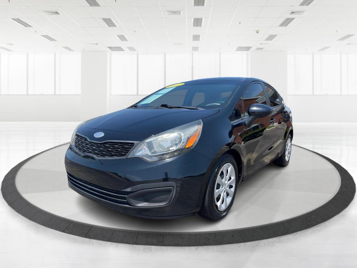 2013 Aurora Black Pearl Kia Rio (KNADM4A32D6) with an 1.6L L4 DOHC 16V engine, located at 1099 N County Rd 25A, Troy, OH, 45373, (937) 908-9800, 40.057079, -84.212883 - Photo#7