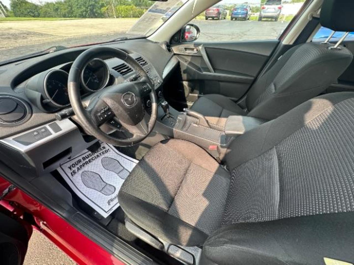 2013 Velocity Red Mica Mazda MAZDA3 i Touring AT 5-Door (JM1BL1L78D1) with an 2.0L L4 DOHC 16V engine, 5-Speed Automatic transmission, located at 1230 East Main St, Xenia, OH, 45385, (937) 908-9800, 39.688026, -83.910172 - Photo#6