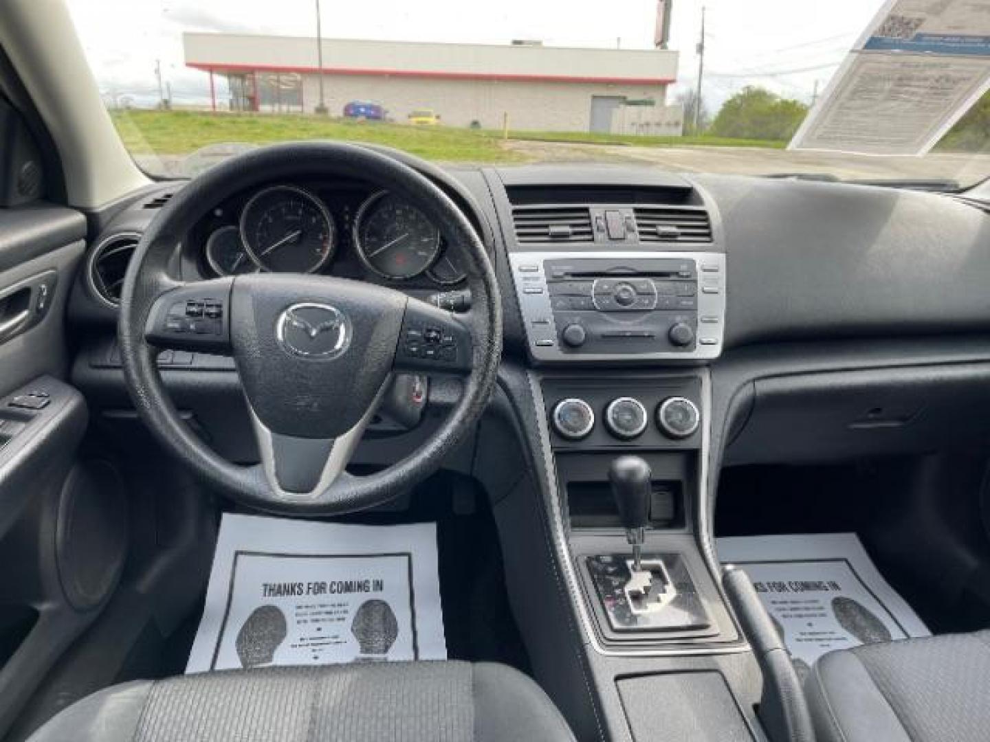 2013 Ebony Black Mazda Mazda6 i Sport (1YVHZ8BH8D5) with an 2.5L L4 DOHC 16V engine, 6-Speed Automatic transmission, located at 4508 South Dixie Dr, Moraine, OH, 45439, (937) 908-9800, 39.689976, -84.218452 - Photo#7