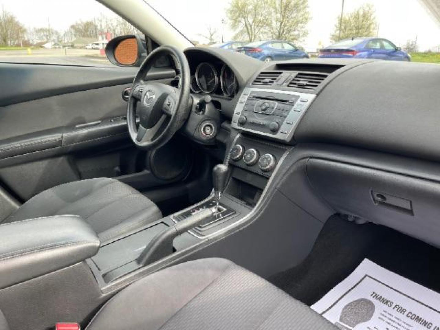 2013 Ebony Black Mazda Mazda6 i Sport (1YVHZ8BH8D5) with an 2.5L L4 DOHC 16V engine, 6-Speed Automatic transmission, located at 4508 South Dixie Dr, Moraine, OH, 45439, (937) 908-9800, 39.689976, -84.218452 - Photo#8