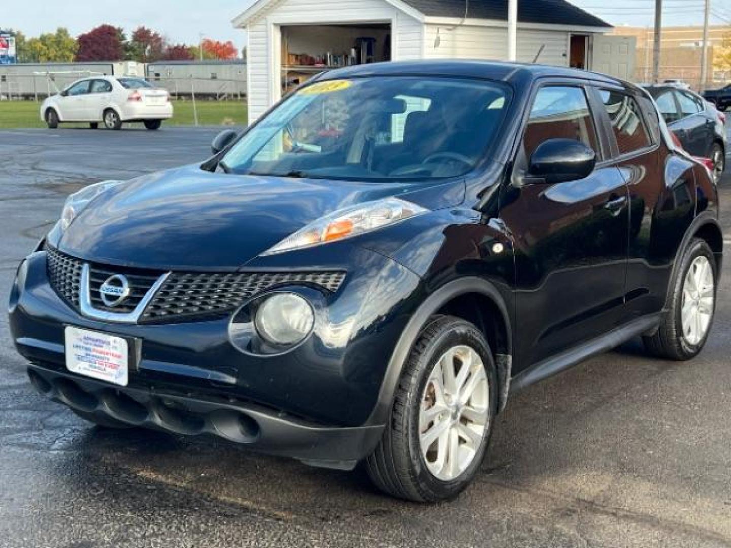 2013 Sapphire Black Nissan Juke S AWD (JN8AF5MV2DT) with an 1.6L L4 DOHC 16V engine, Continuously Variable Transmission transmission, located at 1099 N County Rd 25A, Troy, OH, 45373, (937) 908-9800, 40.057079, -84.212883 - Photo#2