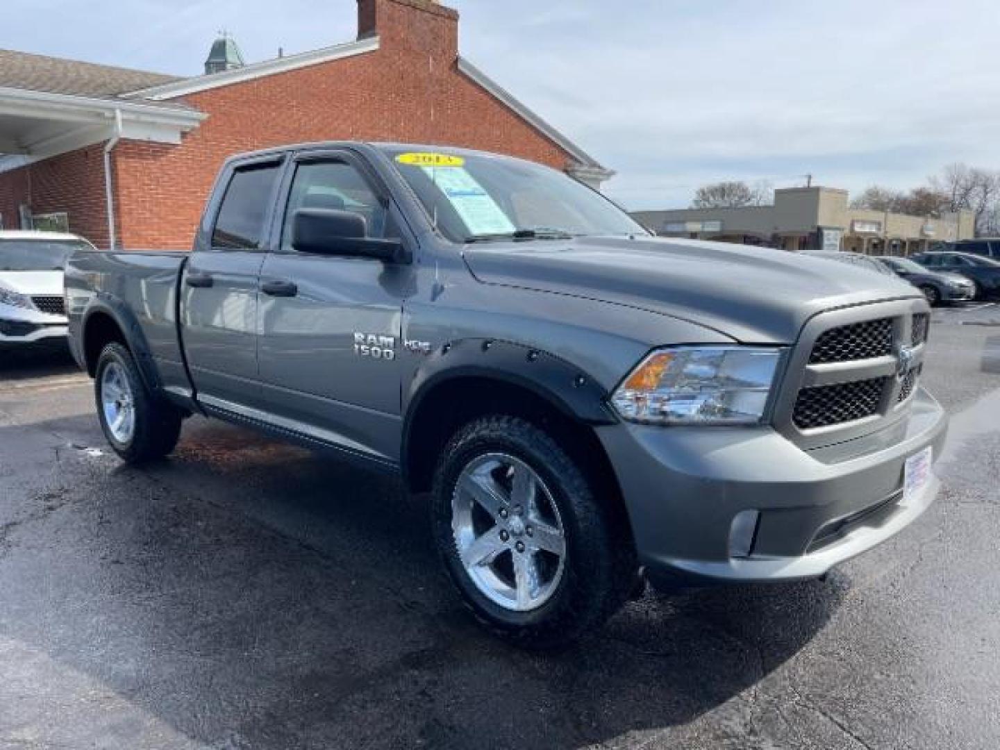 2013 Mineral Gray Metallic RAM 1500 Tradesman Quad Cab 4WD (1C6RR7FT8DS) with an 5.7L V8 OHV 16V engine, 6-Speed Automatic transmission, located at 1230 East Main St, Xenia, OH, 45385, (937) 908-9800, 39.688026, -83.910172 - Photo#0