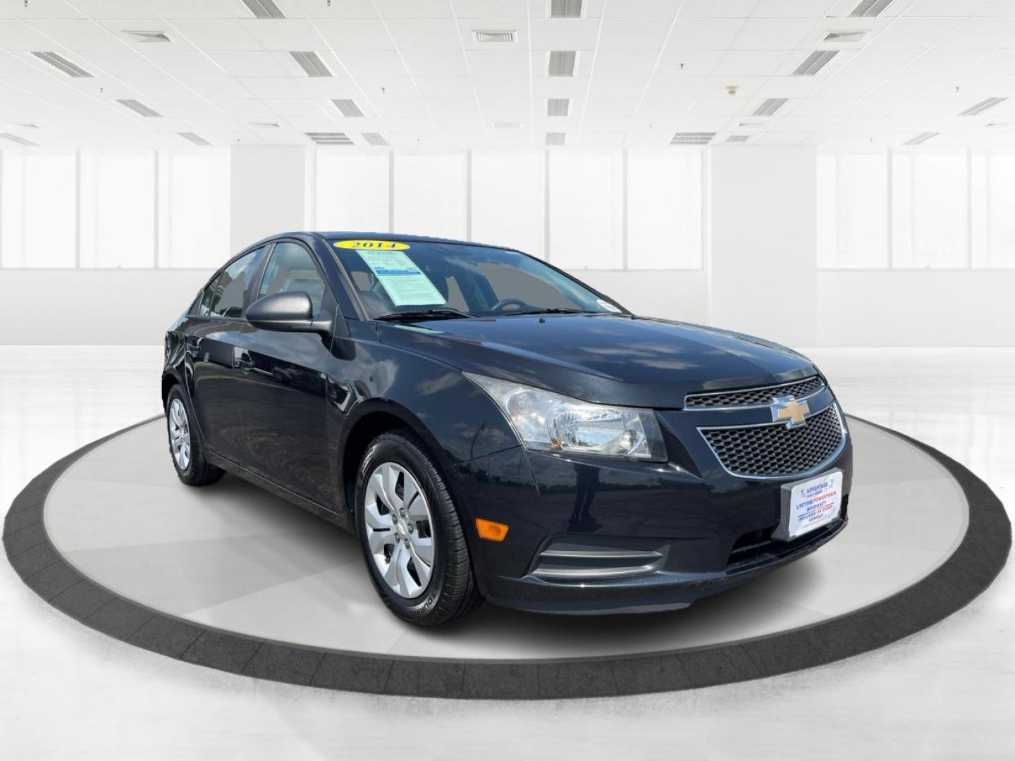 2014 Black Granite Metallic Chevrolet Cruze (1G1PA5SH3E7) with an 1.8L L4 DOHC 16V FFV engine, 6-Speed Automatic transmission, located at 1184 Kauffman Ave, Fairborn, OH, 45324, (937) 908-9800, 39.807072, -84.030914 - Photo#0