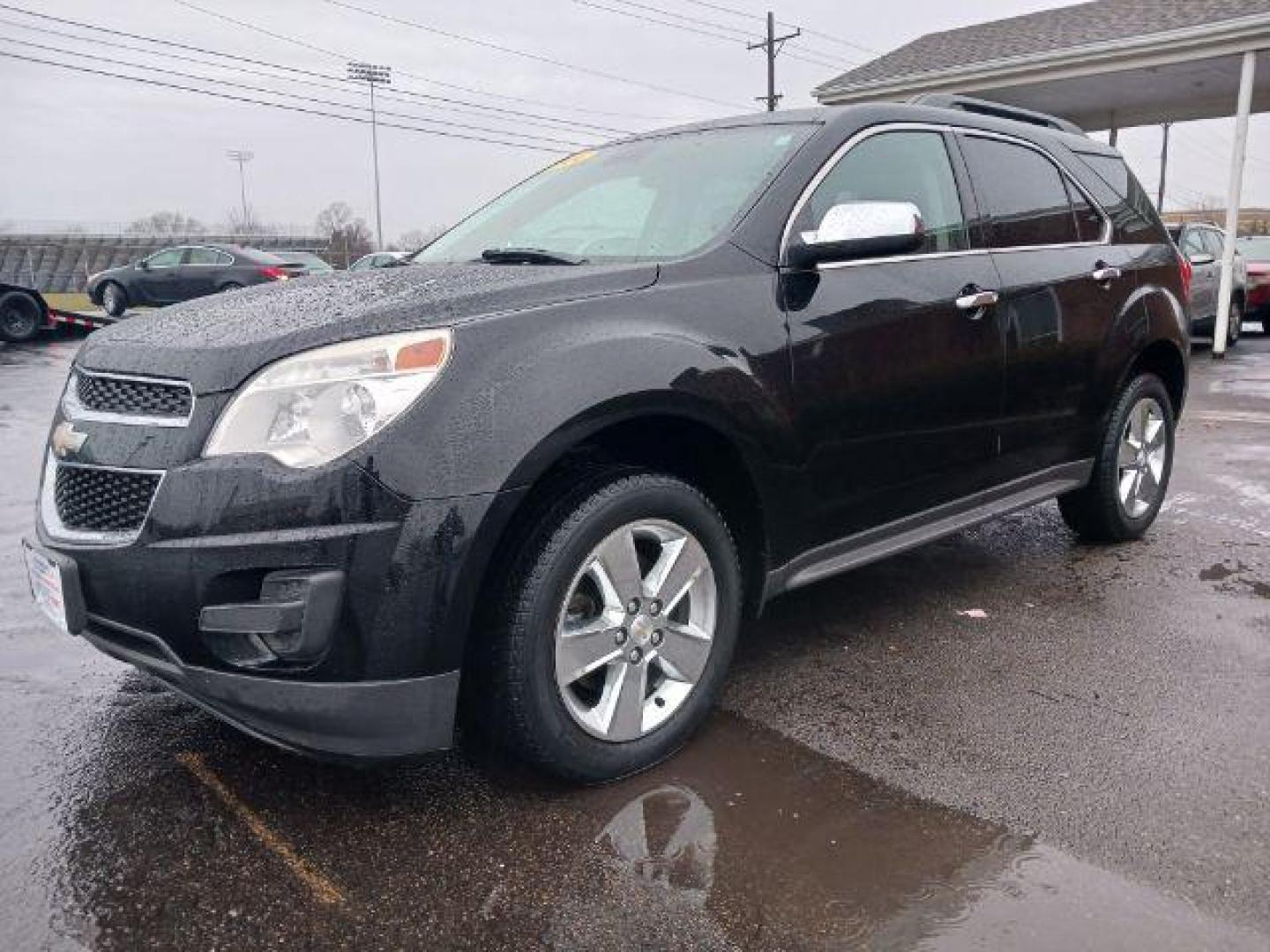 2014 Black Chevrolet Equinox 1LT 2WD (2GNALBEK2E6) with an 2.4L L4 DOHC 16V FFV engine, 6-Speed Automatic transmission, located at 1184 Kauffman Ave, Fairborn, OH, 45324, (937) 908-9800, 39.807072, -84.030914 - Photo#2