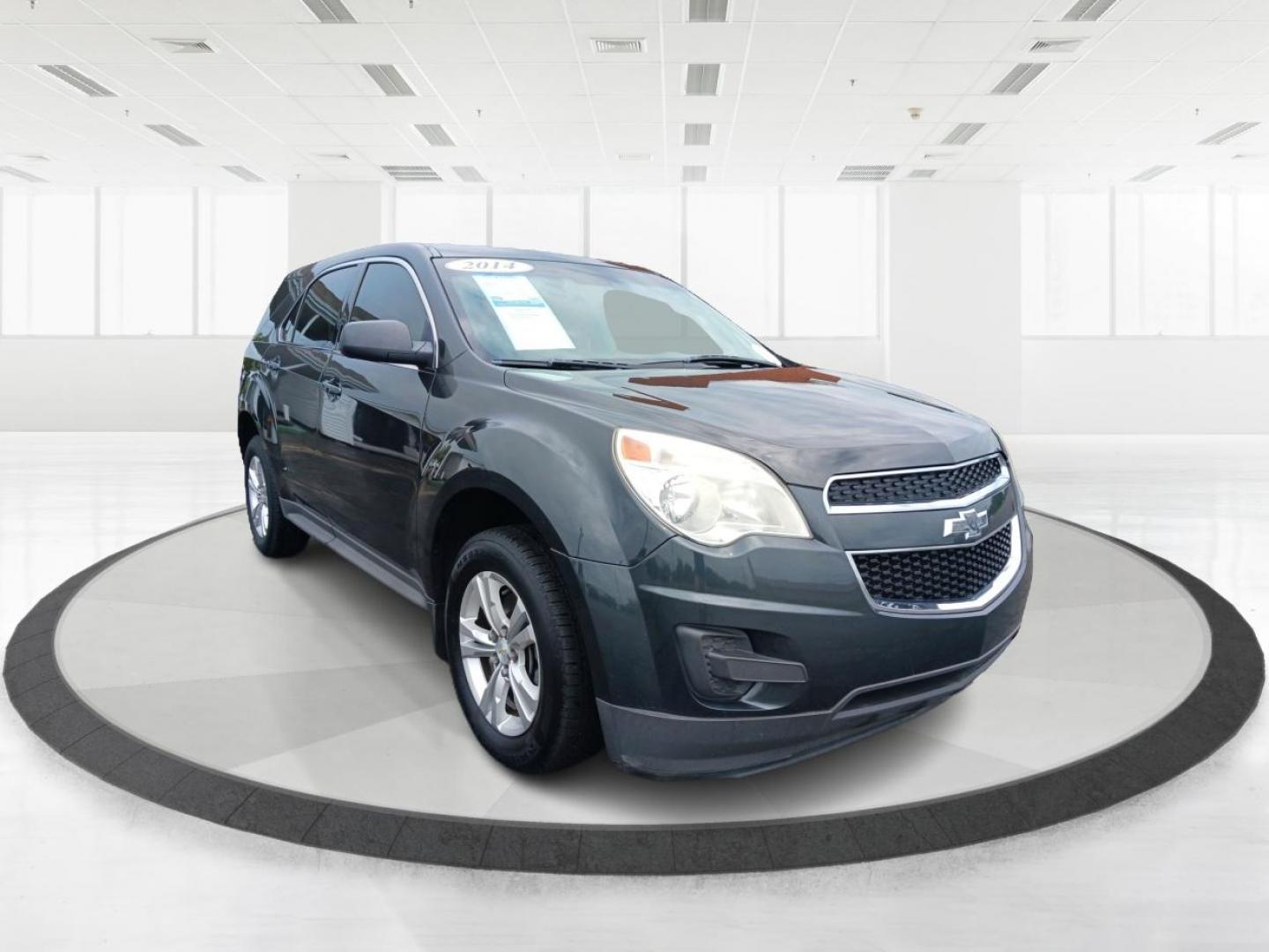 2014 Ashen Gray Metallic Chevrolet Equinox LS 2WD (2GNALAEK9E6) with an 2.4L L4 DOHC 16V FFV engine, 6-Speed Automatic transmission, located at 4508 South Dixie Dr, Moraine, OH, 45439, (937) 908-9800, 39.689976, -84.218452 - Photo#0