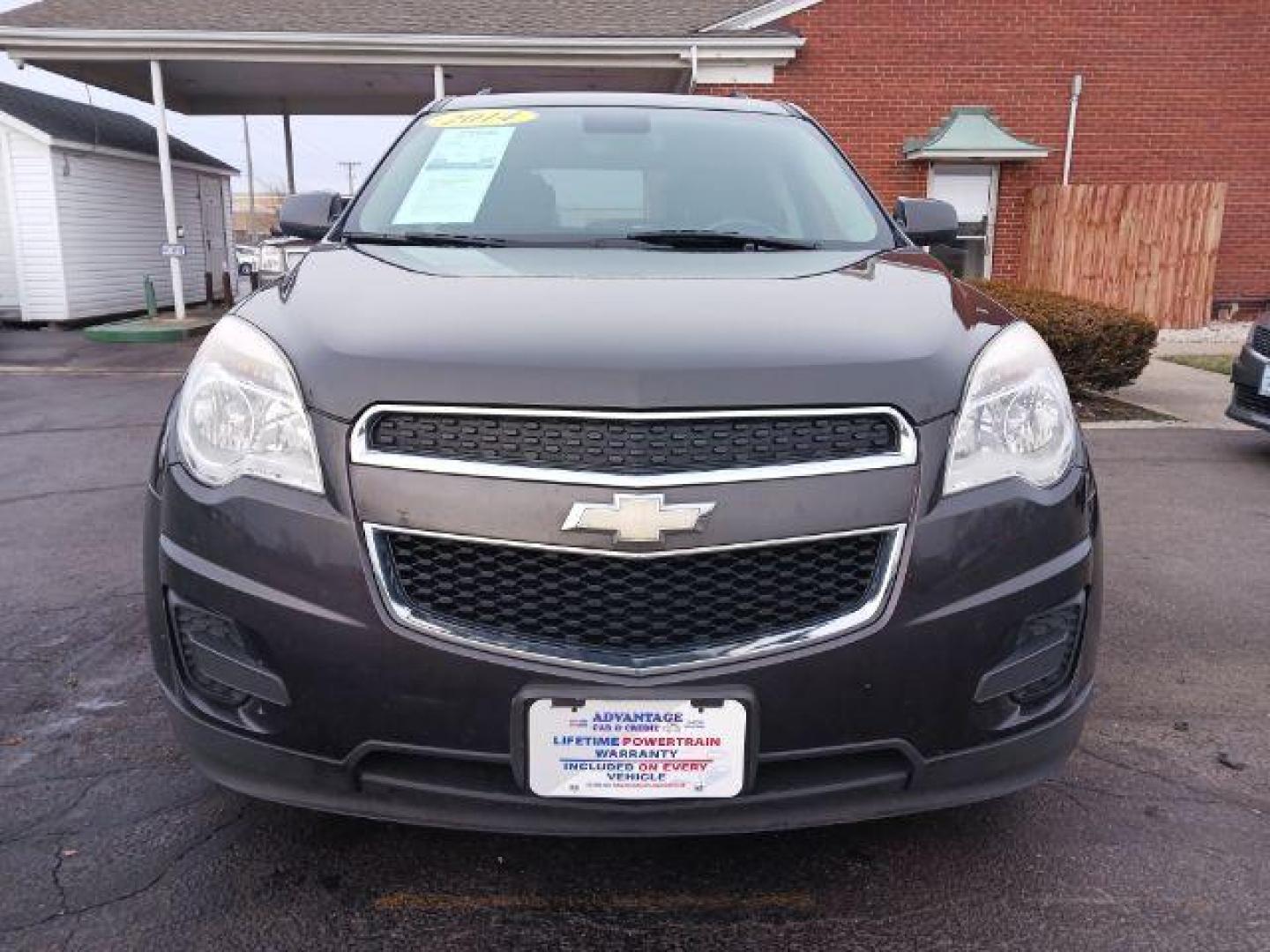 2014 Ashen Gray Metallic Chevrolet Equinox 1LT AWD (2GNFLFEK9E6) with an 2.4L L4 DOHC 16V FFV engine, 6-Speed Automatic transmission, located at 880 E. National Road, Vandalia, OH, 45377, (937) 908-9800, 39.891918, -84.183594 - Photo#1