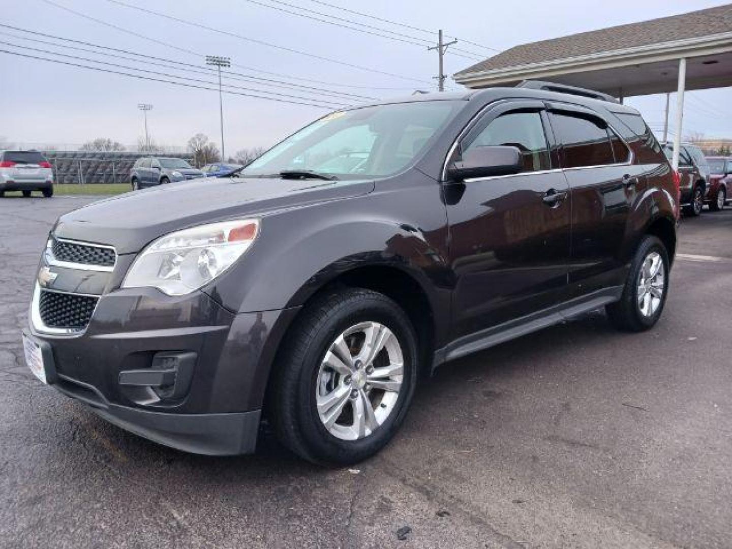 2014 Ashen Gray Metallic Chevrolet Equinox 1LT AWD (2GNFLFEK9E6) with an 2.4L L4 DOHC 16V FFV engine, 6-Speed Automatic transmission, located at 880 E. National Road, Vandalia, OH, 45377, (937) 908-9800, 39.891918, -84.183594 - Photo#2