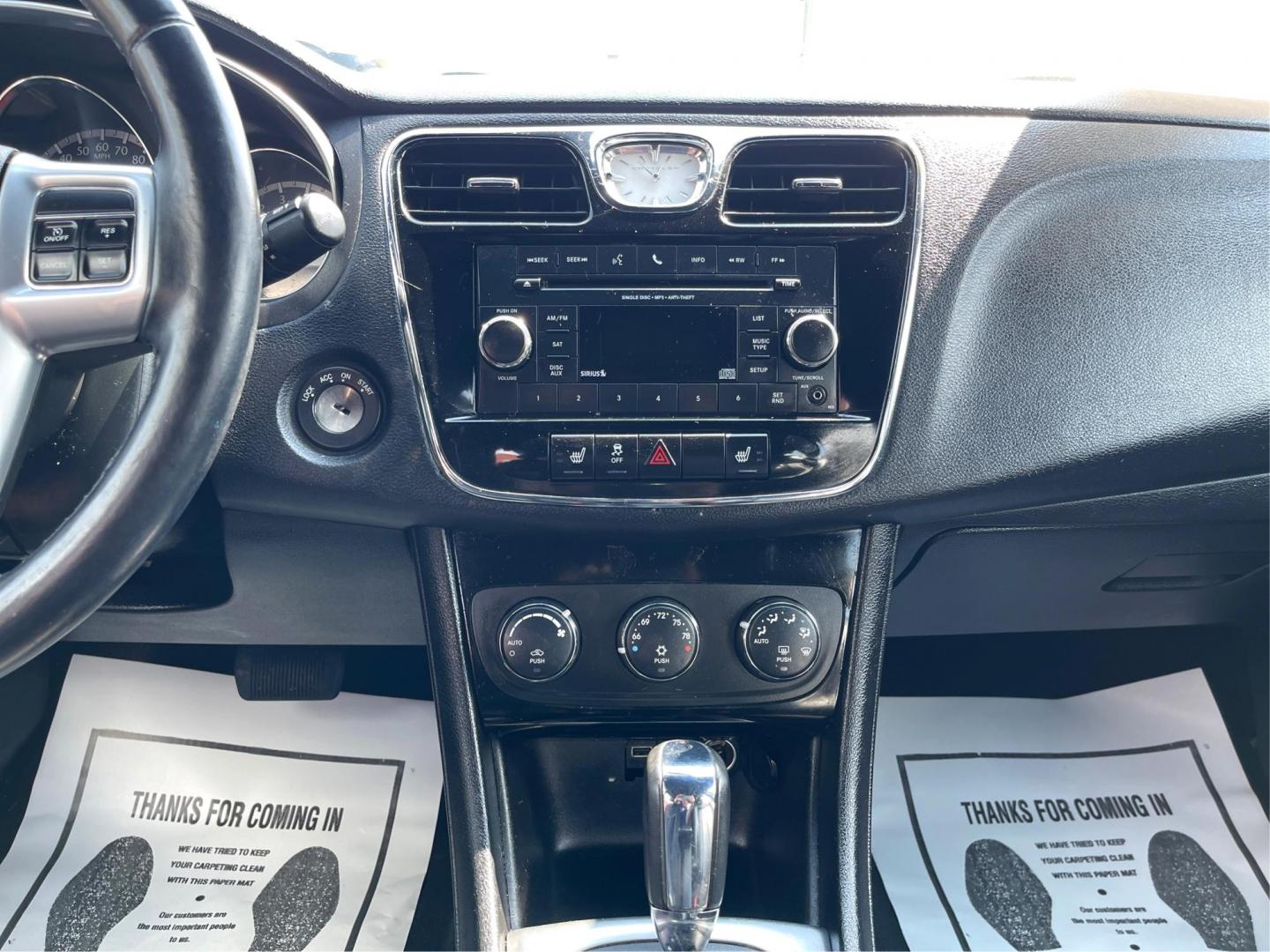 2014 Bright White Clearcoat Chrysler 200 (1C3CCBCG3EN) with an 3.6L V6 DOHC 24V FFV engine, 6-Speed Automatic transmission, located at 401 Woodman Dr, Riverside, OH, 45431, (937) 908-9800, 39.760899, -84.123421 - Photo#11