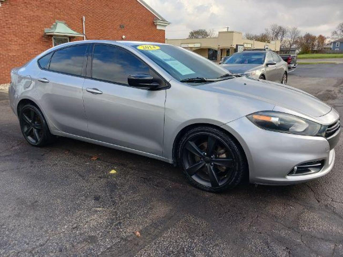 2014 Billet Silver Metallic CC Dodge Dart SXT (1C3CDFBB2ED) with an 2.4L L4 DOHC 16V engine, located at 1230 East Main St, Xenia, OH, 45385, (937) 908-9800, 39.688026, -83.910172 - Photo#0