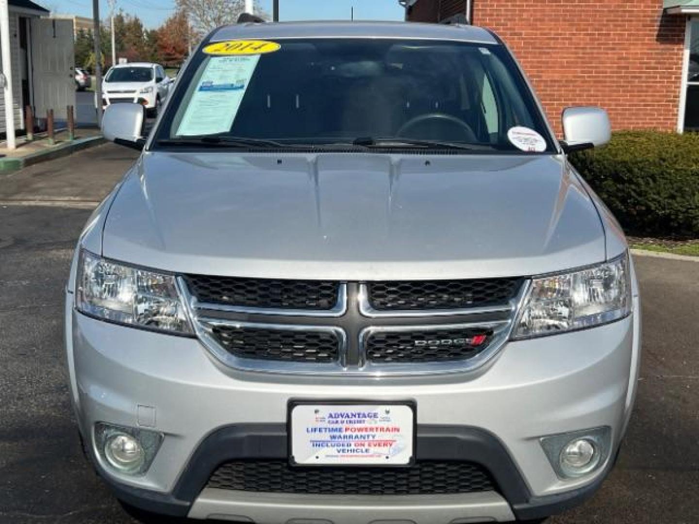 2014 Bright Silver Metallic CC Dodge Journey SXT (3C4PDCBG5ET) with an 3.6L V6 DOHC 24V engine, 6-Speed Automatic transmission, located at 401 Woodman Dr, Riverside, OH, 45431, (937) 908-9800, 39.760899, -84.123421 - Photo#1