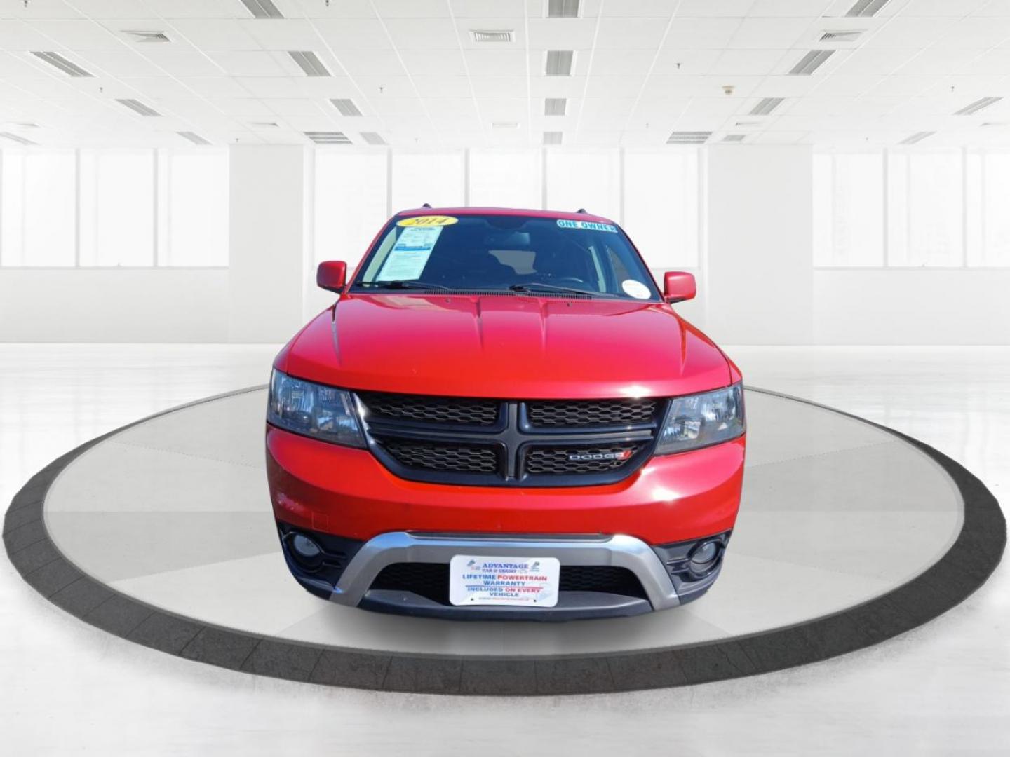 2014 Redline 2 Coat Pearl Dodge Journey Crossroad AWD (3C4PDDGG7ET) with an 3.6L V6 DOHC 24V engine, 6-Speed Automatic transmission, located at 880 E. National Road, Vandalia, OH, 45377, (937) 908-9800, 39.891918, -84.183594 - Photo#6