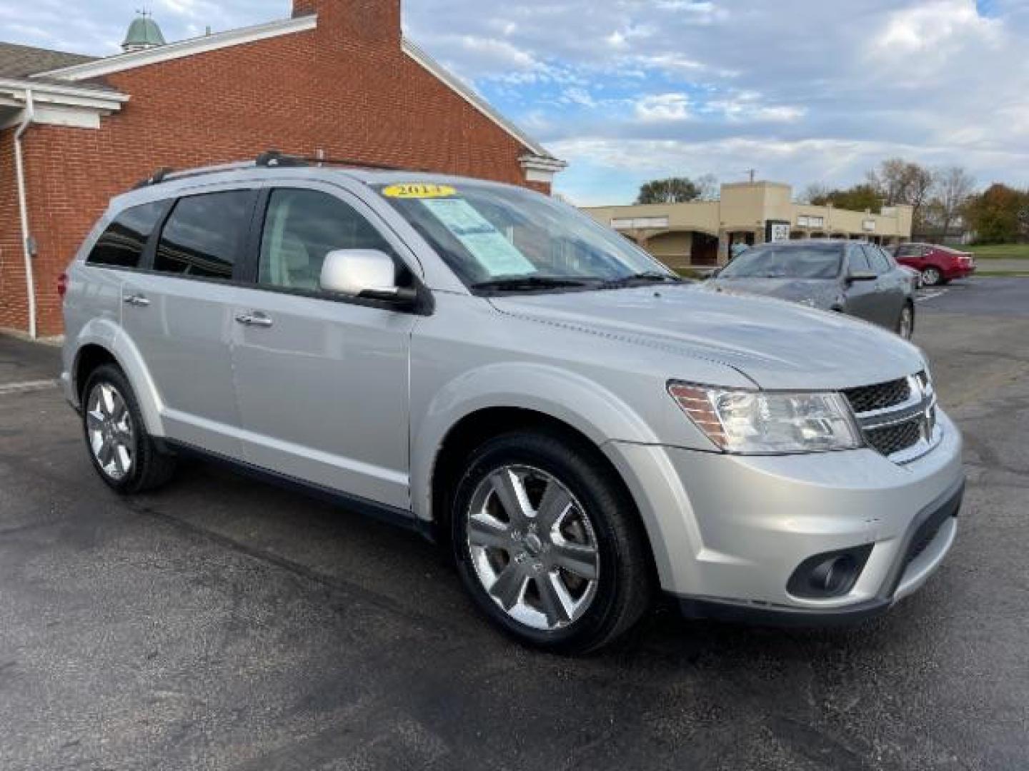 2014 Bright Silver Metallic CC Dodge Journey Limited AWD (3C4PDDDG1ET) with an 3.6L V6 DOHC 24V engine, 6-Speed Automatic transmission, located at 1230 East Main St, Xenia, OH, 45385, (937) 908-9800, 39.688026, -83.910172 - Photo#0