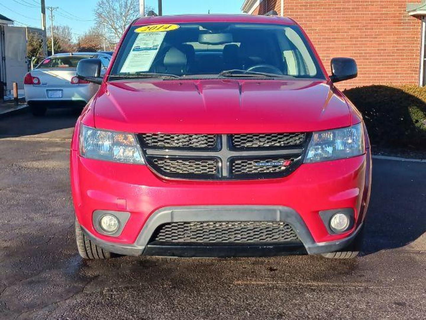 2014 Redline 2 Coat Pearl Dodge Journey SXT (3C4PDCBG1ET) with an 3.6L V6 DOHC 24V engine, 6-Speed Automatic transmission, located at 1230 East Main St, Xenia, OH, 45385, (937) 908-9800, 39.688026, -83.910172 - Photo#1