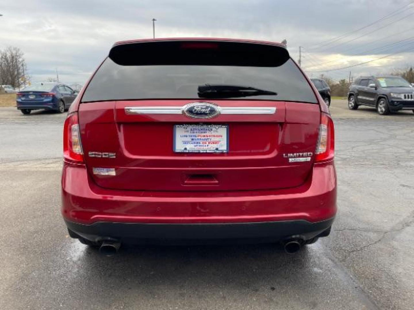 2014 Ruby Red Met Tinted CC Ford Edge Limited FWD (2FMDK3K94EB) with an 2.0L L4 DOHC 16V engine, 6-Speed Automatic transmission, located at 1184 Kauffman Ave, Fairborn, OH, 45324, (937) 908-9800, 39.807072, -84.030914 - Photo#4