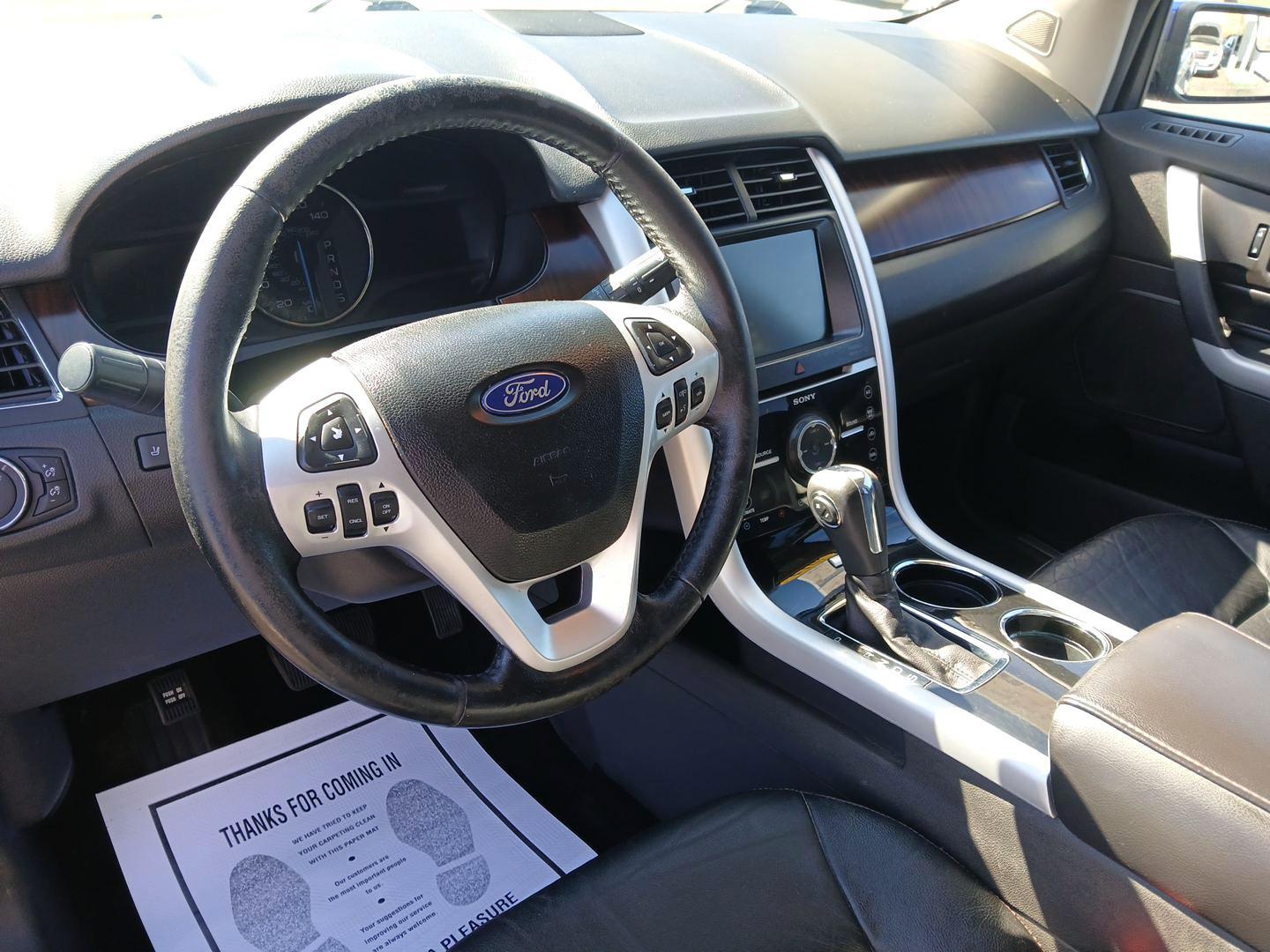 2014 Deep Impact Blue Metallic Ford Edge Limited AWD (2FMDK4KC4EB) with an 3.5L V6 DOHC 24V engine, 6-Speed Automatic transmission, located at 1951 S Dayton Lakeview Rd., New Carlisle, OH, 45344, (937) 908-9800, 39.890999, -84.050255 - Photo#8