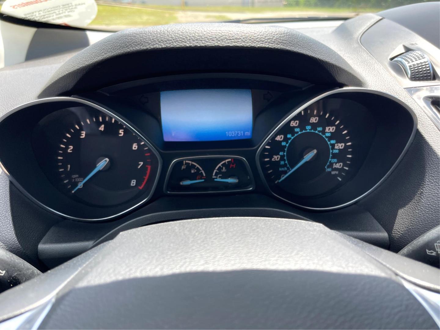 2014 Deep Impact Blue Ford Escape Titanium 4WD (1FMCU9J91EU) with an 2.0L L4 DOHC 16V engine, 6-Speed Automatic transmission, located at 401 Woodman Dr, Riverside, OH, 45431, (937) 908-9800, 39.760899, -84.123421 - Photo#13