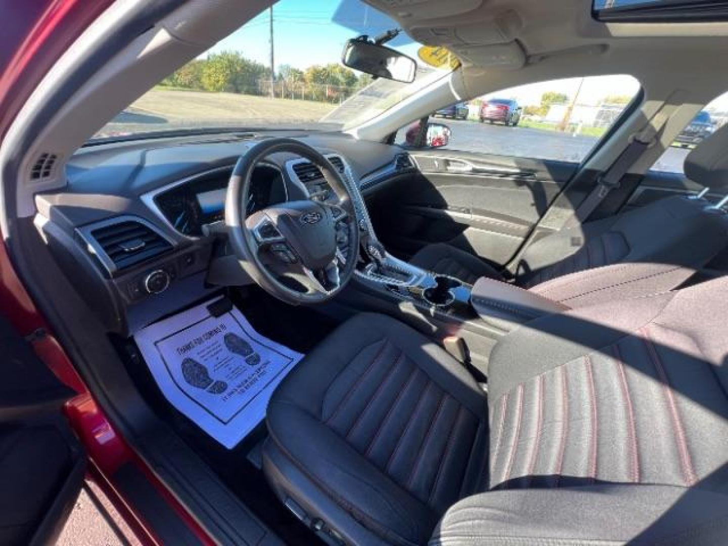 2014 Ruby Red Met Tinted CC Ford Fusion SE (3FA6P0H77ER) with an 2.5L L4 DOHC 16V engine, located at 1184 Kauffman Ave, Fairborn, OH, 45324, (937) 908-9800, 39.807072, -84.030914 - Photo#6