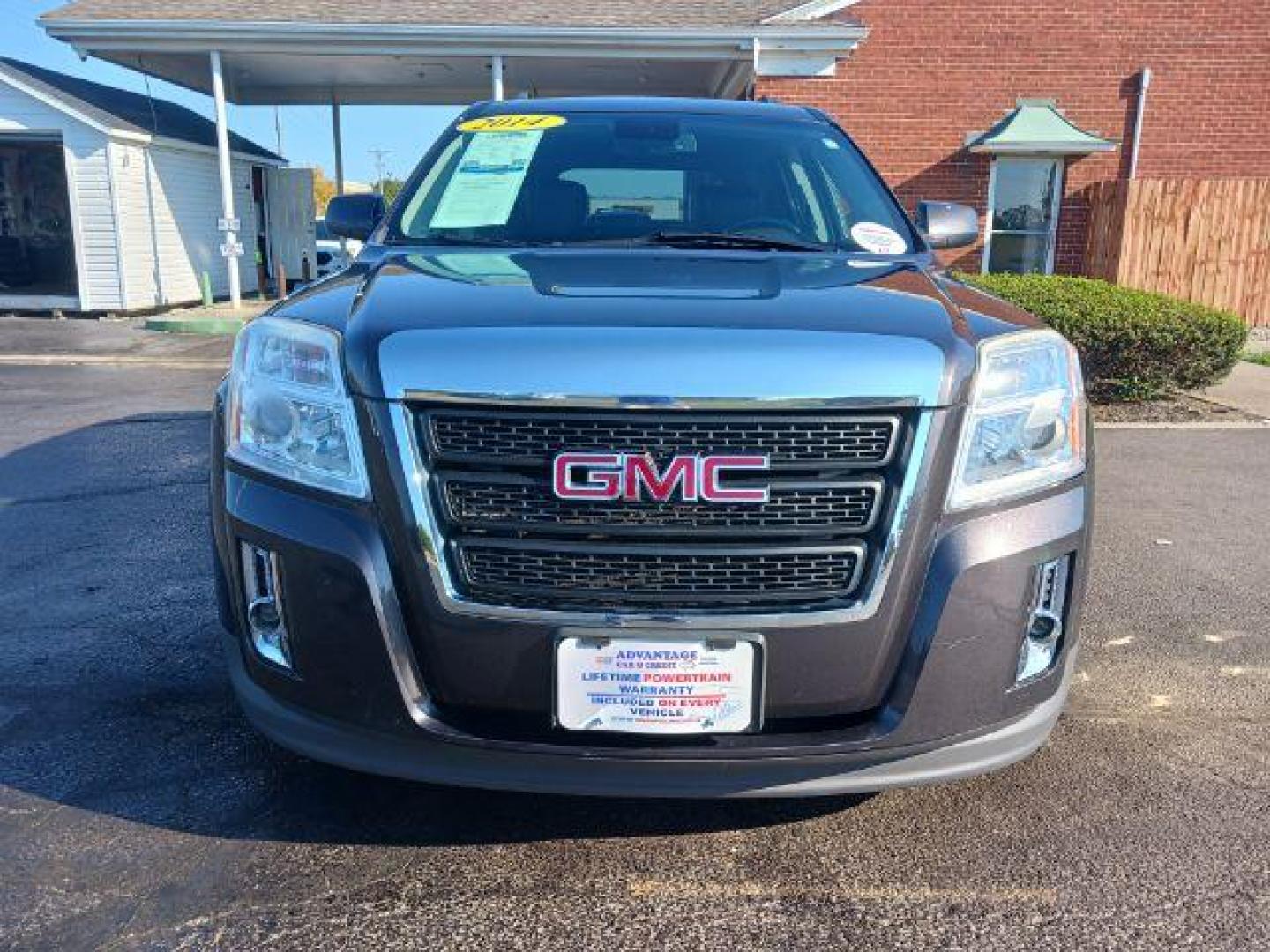 2014 Ashen Gray Metallic GMC Terrain SLT1 AWD (2GKFLXEK2E6) with an 2.4L L4 DOHC 16V FFV engine, 6-Speed Automatic transmission, located at 4508 South Dixie Dr, Moraine, OH, 45439, (937) 908-9800, 39.689976, -84.218452 - Photo#1