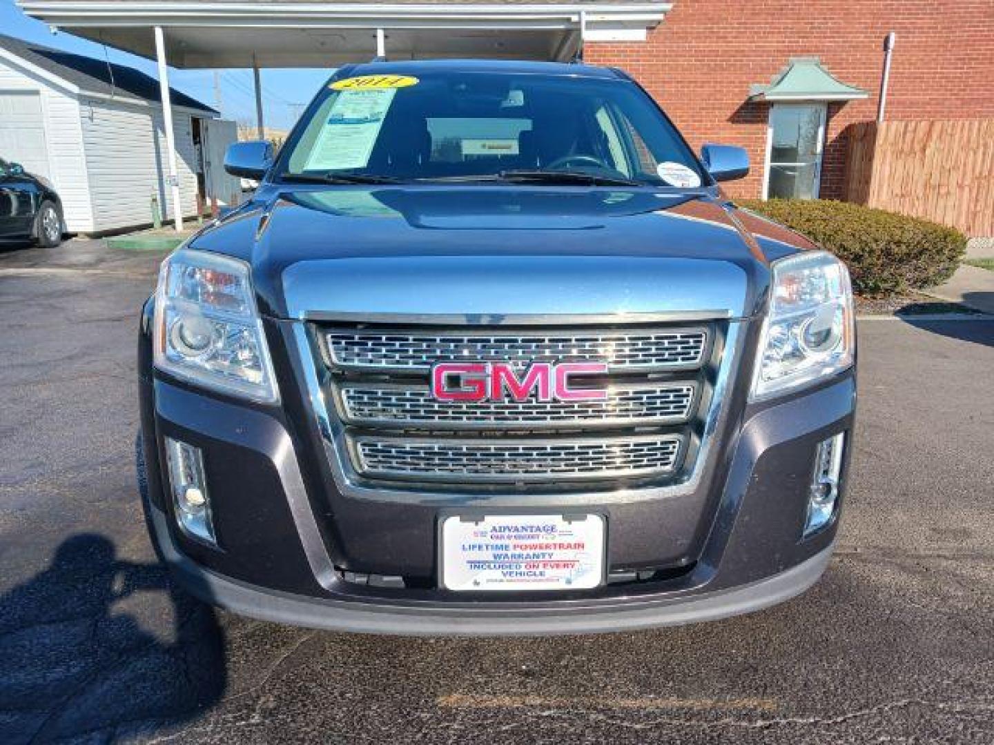 2014 Ashen Gray Metallic GMC Terrain SLT2 FWD (2GKALTEK6E6) with an 2.4L L4 DOHC 16V FFV engine, 6-Speed Automatic transmission, located at 1099 N County Rd 25A, Troy, OH, 45373, (937) 908-9800, 40.057079, -84.212883 - Photo#1