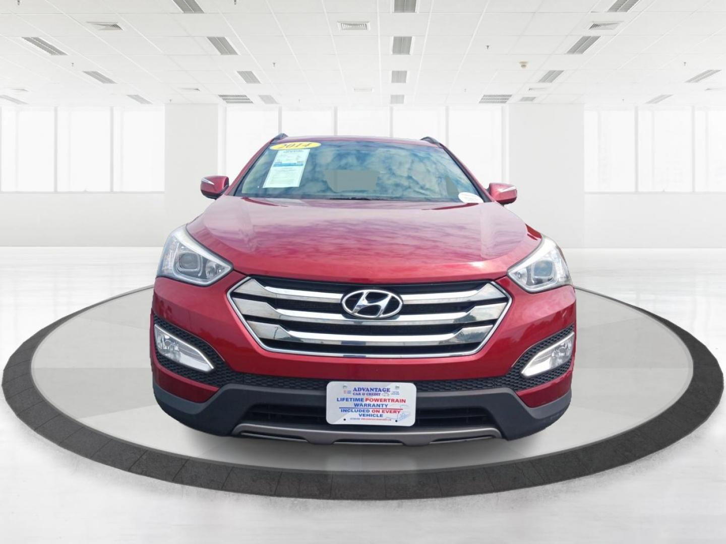 2014 Serrano Red Hyundai Santa Fe Sport 2.4 FWD (5XYZU3LB6EG) with an 2.4L L4 DOHC 16V engine, 6-Speed Automatic transmission, located at 1230 East Main St, Xenia, OH, 45385, (937) 908-9800, 39.688026, -83.910172 - Photo#6