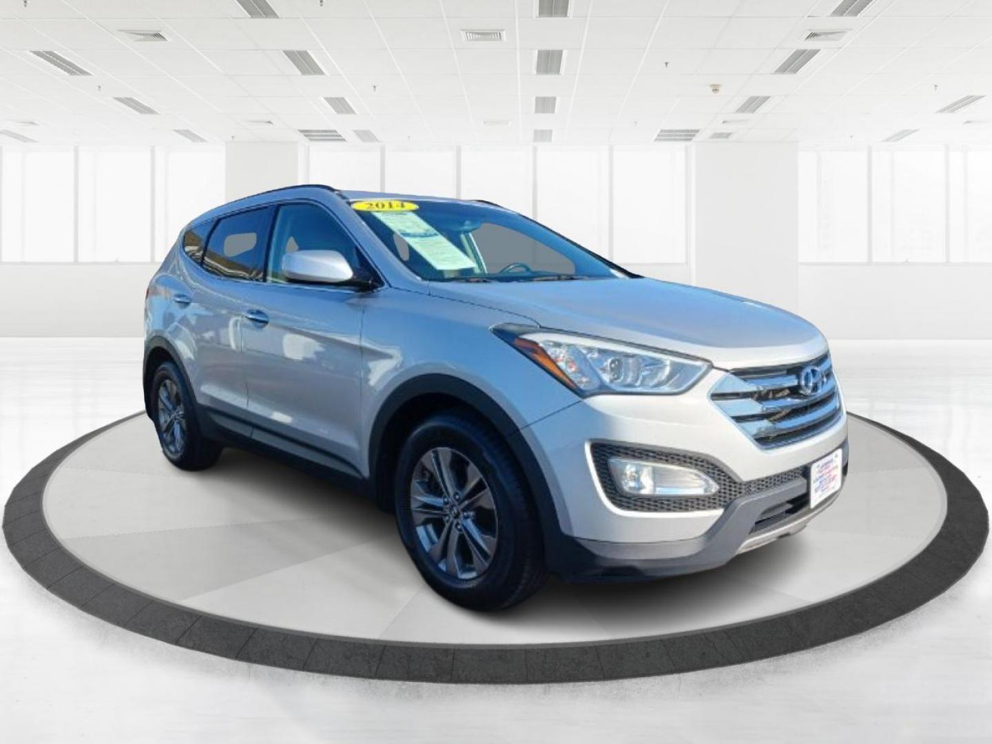 2014 Moonstone Silver Hyundai Santa Fe Sport 2.4 FWD (5XYZU3LB3EG) with an 2.4L L4 DOHC 16V engine, 6-Speed Automatic transmission, located at 1951 S Dayton Lakeview Rd., New Carlisle, OH, 45344, (937) 908-9800, 39.890999, -84.050255 - Photo#0