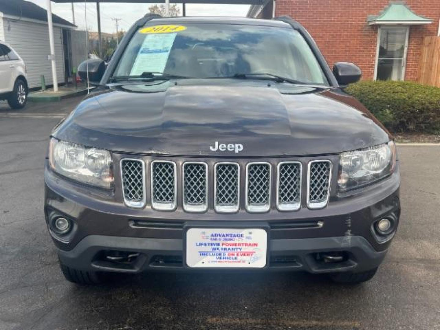 2014 Rugged Brown Pearlcoat Jeep Compass Latitude 4WD (1C4NJDEB6ED) with an 2.4L L4 DOHC 16V engine, Continuously Variable Transmission transmission, located at 401 Woodman Dr, Riverside, OH, 45431, (937) 908-9800, 39.760899, -84.123421 - Photo#1