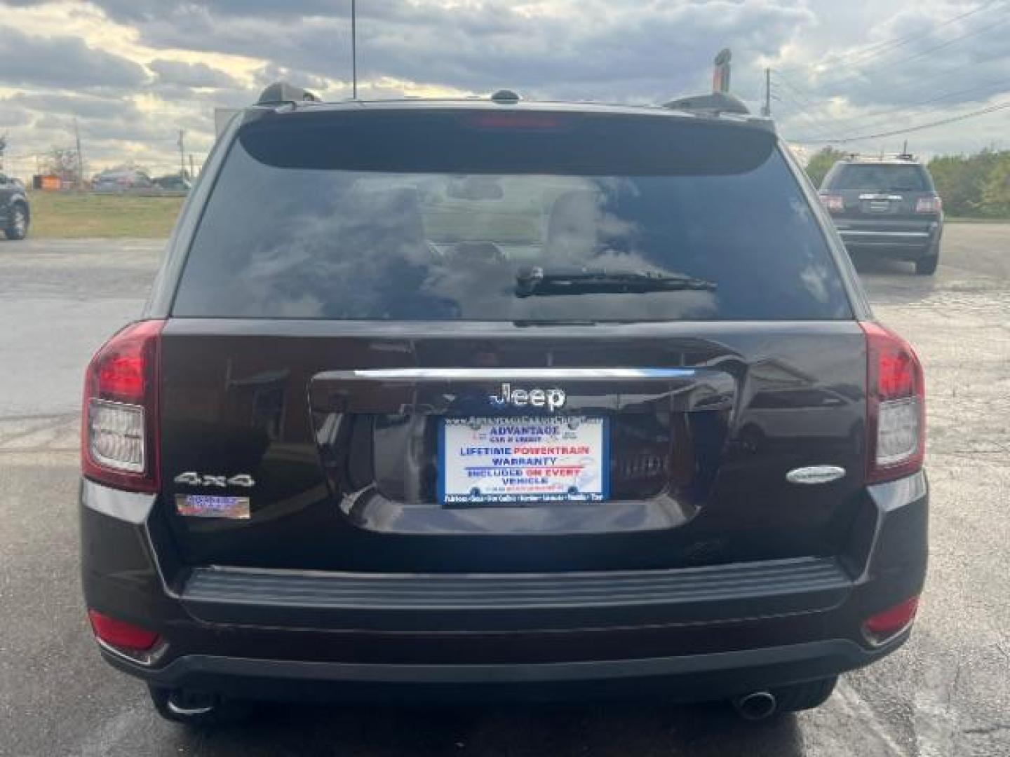 2014 Rugged Brown Pearlcoat Jeep Compass Latitude 4WD (1C4NJDEB6ED) with an 2.4L L4 DOHC 16V engine, Continuously Variable Transmission transmission, located at 401 Woodman Dr, Riverside, OH, 45431, (937) 908-9800, 39.760899, -84.123421 - Photo#4