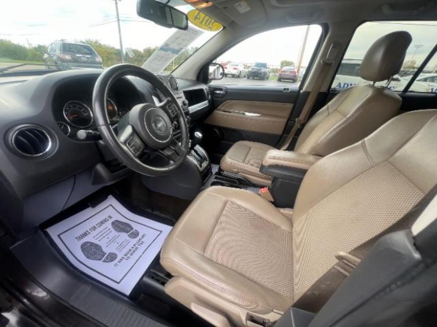 2014 Rugged Brown Pearlcoat Jeep Compass Latitude 4WD (1C4NJDEB6ED) with an 2.4L L4 DOHC 16V engine, Continuously Variable Transmission transmission, located at 401 Woodman Dr, Riverside, OH, 45431, (937) 908-9800, 39.760899, -84.123421 - Photo#6