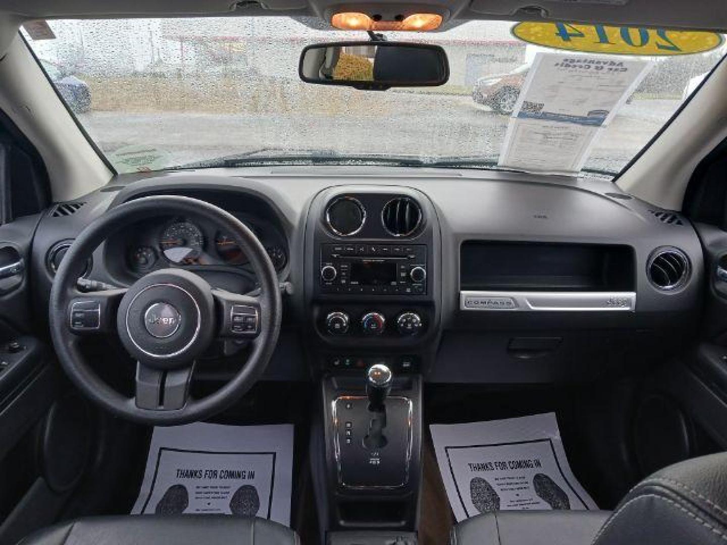 2014 Bright Silver Metallic CC Jeep Compass Sport FWD (1C4NJCBAXED) with an 2.0L L4 DOHC 16V engine, located at 1099 N County Rd 25A, Troy, OH, 45373, (937) 908-9800, 40.057079, -84.212883 - Photo#7