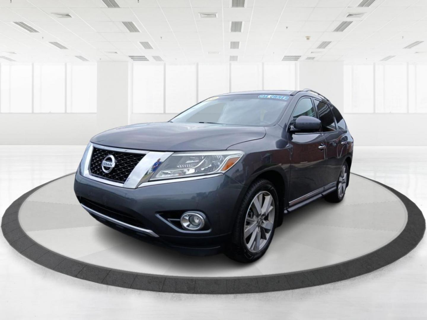 2014 Dark Slate Nissan Pathfinder (5N1AR2MM9EC) with an 3.5L V6 DOHC 24V engine, Continuously Variable Transmission transmission, located at 1951 S Dayton Lakeview Rd., New Carlisle, OH, 45344, (937) 908-9800, 39.890999, -84.050255 - Photo#7