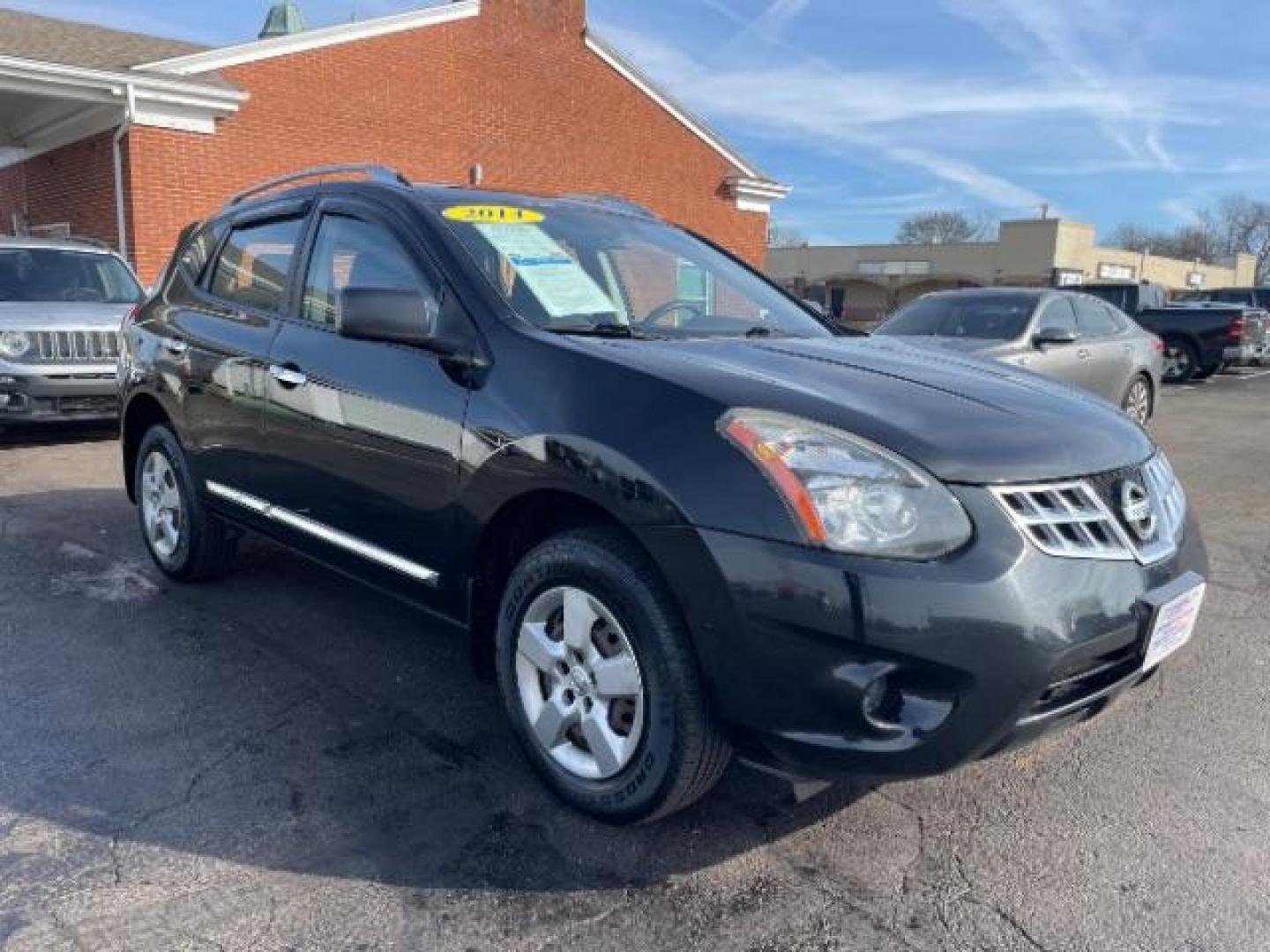 2014 Super Black Nissan Rogue Select S AWD (JN8AS5MV3EW) with an 2.5L L4 DOHC 16V engine, Continuously Variable Transmission transmission, located at 4508 South Dixie Dr, Moraine, OH, 45439, (937) 908-9800, 39.689976, -84.218452 - Photo#0