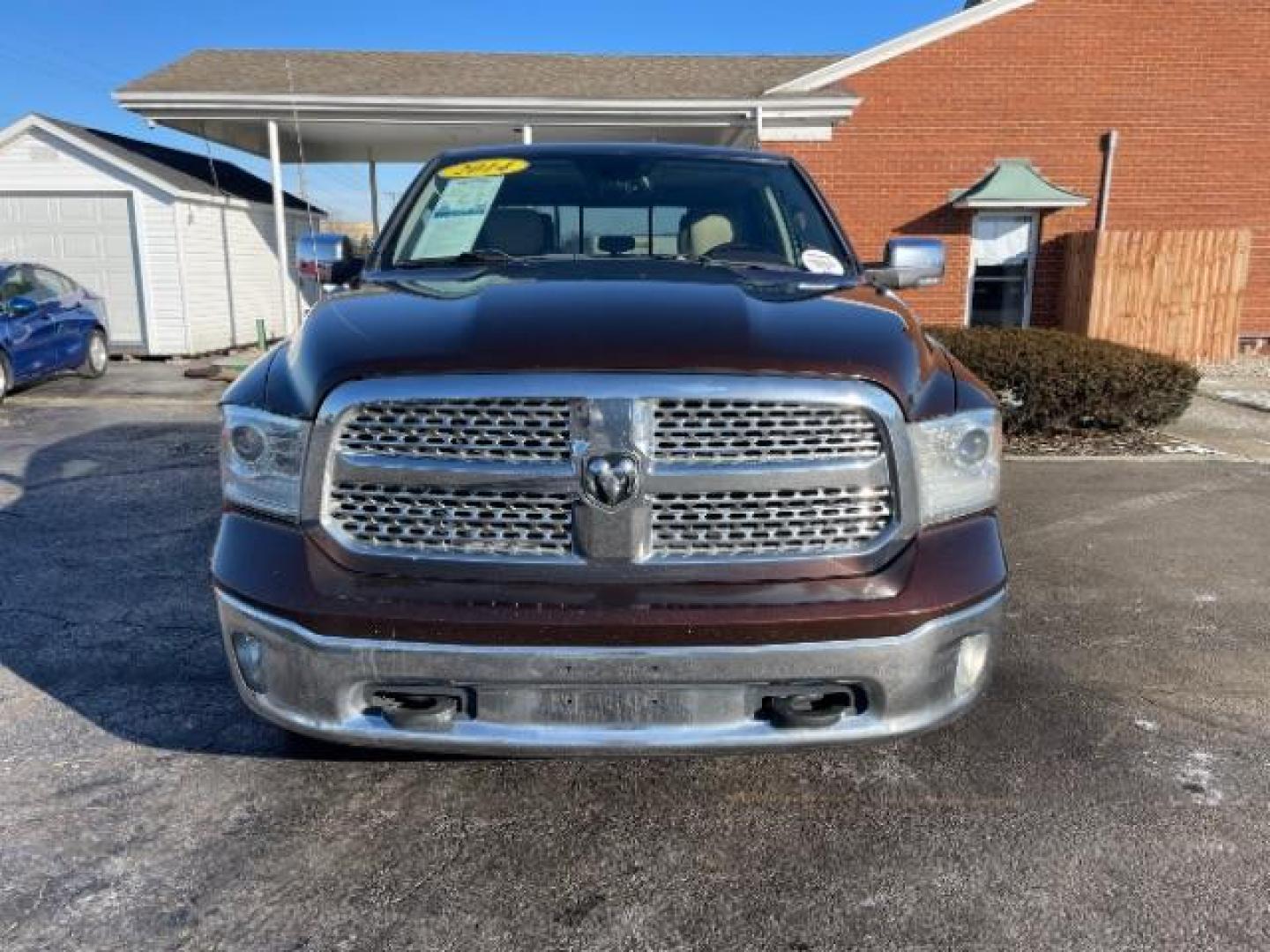 2014 Western Brown RAM 1500 Laramie Crew Cab LWB 4WD (1C6RR7VT1ES) with an 5.7L V8 OHV 16V engine, 8-Speed Automatic transmission, located at 1951 S Dayton Lakeview Rd., New Carlisle, OH, 45344, (937) 908-9800, 39.890999, -84.050255 - Photo#5