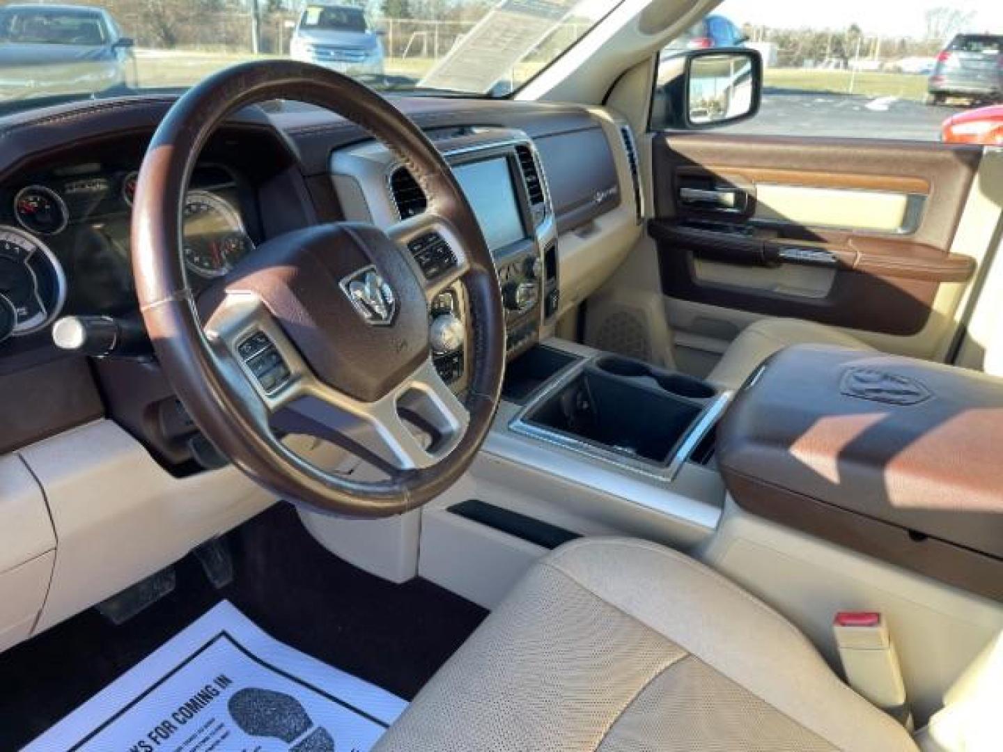 2014 Western Brown RAM 1500 Laramie Crew Cab LWB 4WD (1C6RR7VT1ES) with an 5.7L V8 OHV 16V engine, 8-Speed Automatic transmission, located at 1951 S Dayton Lakeview Rd., New Carlisle, OH, 45344, (937) 908-9800, 39.890999, -84.050255 - Photo#6