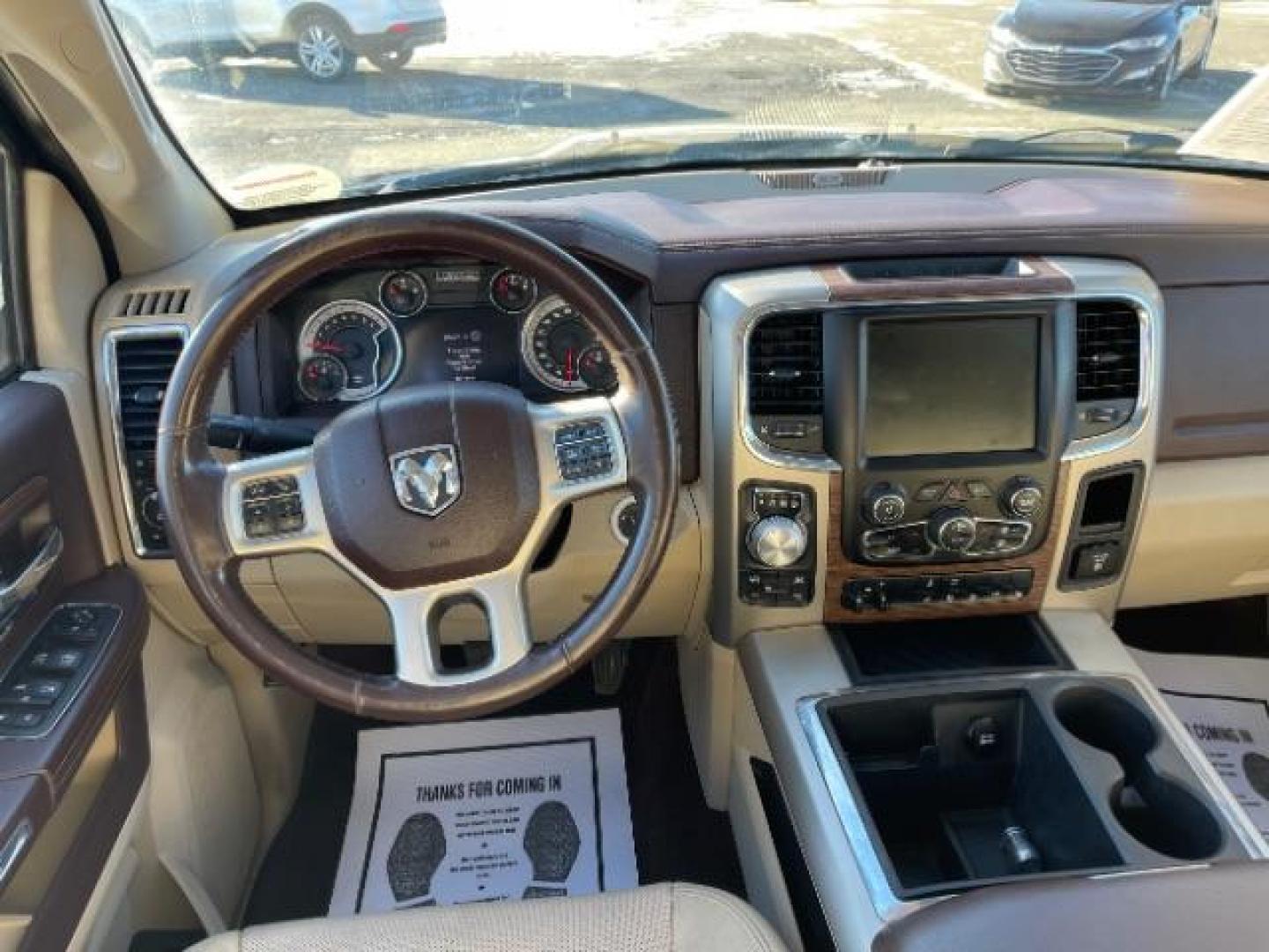 2014 Western Brown RAM 1500 Laramie Crew Cab LWB 4WD (1C6RR7VT1ES) with an 5.7L V8 OHV 16V engine, 8-Speed Automatic transmission, located at 1951 S Dayton Lakeview Rd., New Carlisle, OH, 45344, (937) 908-9800, 39.890999, -84.050255 - Photo#7