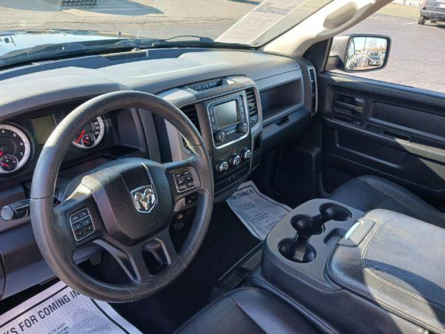 2014 Black Clearcoat RAM 1500 Tradesman Crew Cab SWB 4WD (1C6RR7KT3ES) with an 5.7L V8 OHV 16V engine, 8-Speed Automatic transmission, located at 880 E. National Road, Vandalia, OH, 45377, (937) 908-9800, 39.891918, -84.183594 - Photo#6